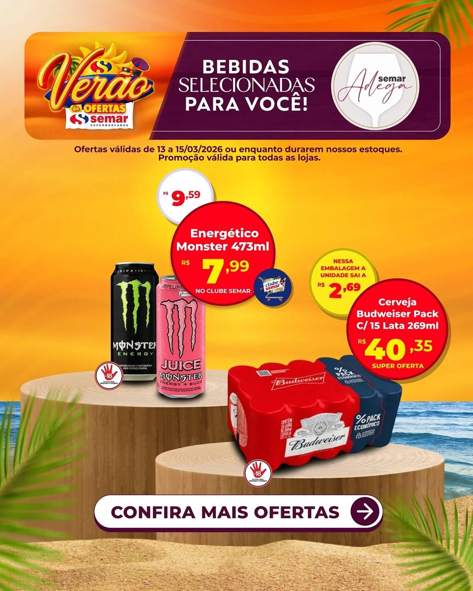 Folheto Semar Supermercado - 1