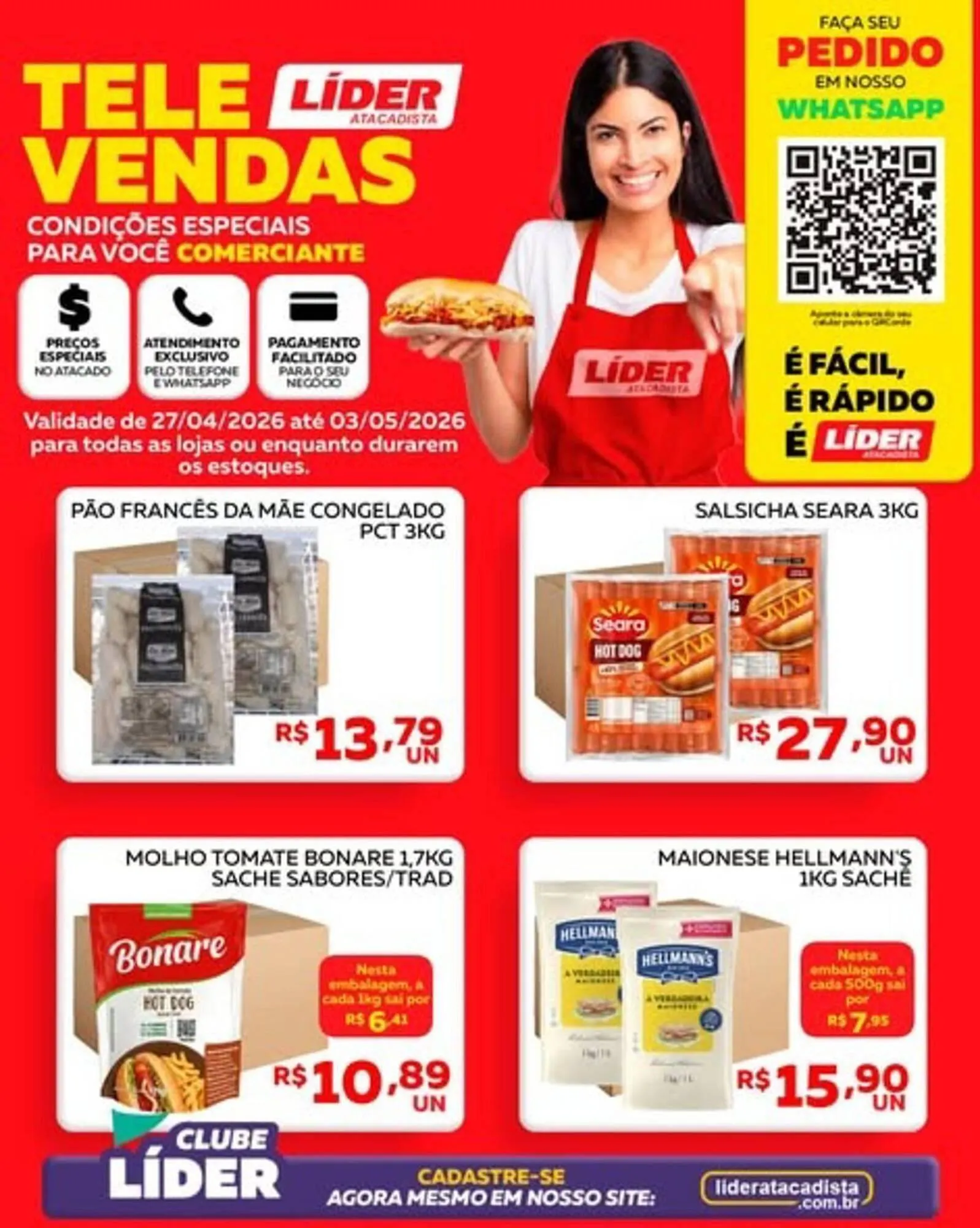 Encarte de Encarte Lider Atacadista 27 de abril até 3 de maio 2026 - Pagina 3