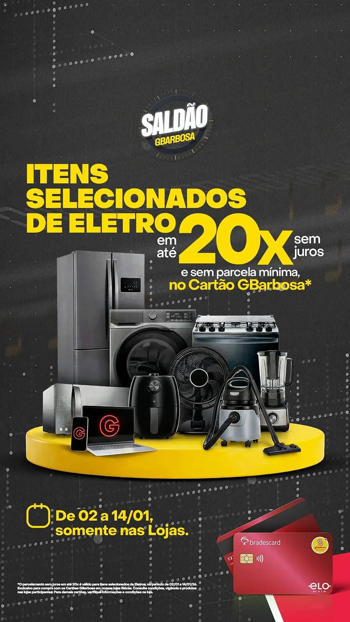 Encarte de Encarte GBarbosa 2 de janeiro até 14 de janeiro 2026 - Pagina 1