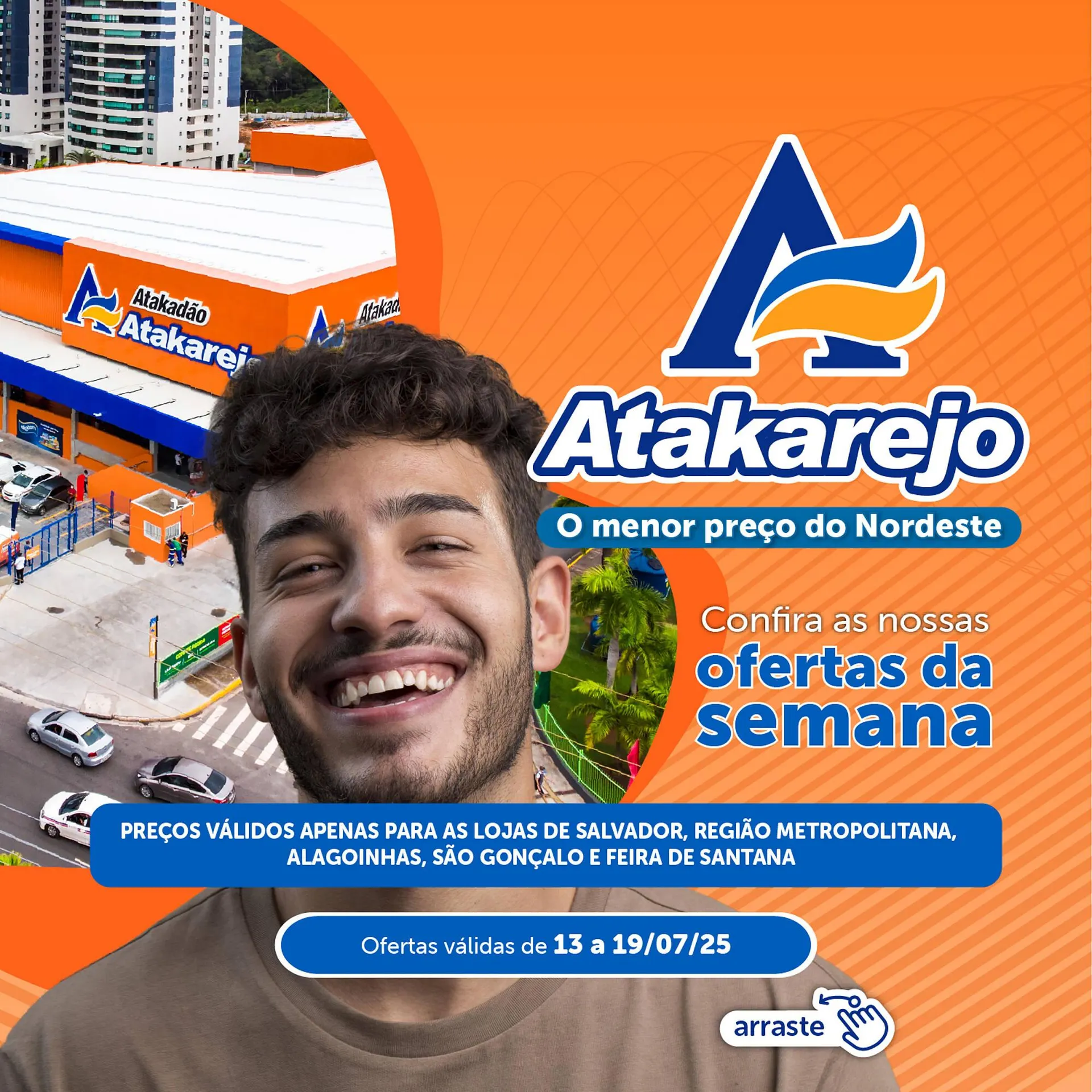 Encarte de Catálogo Atakarejo 13 de julho até 19 de julho 2025 - Pagina 1