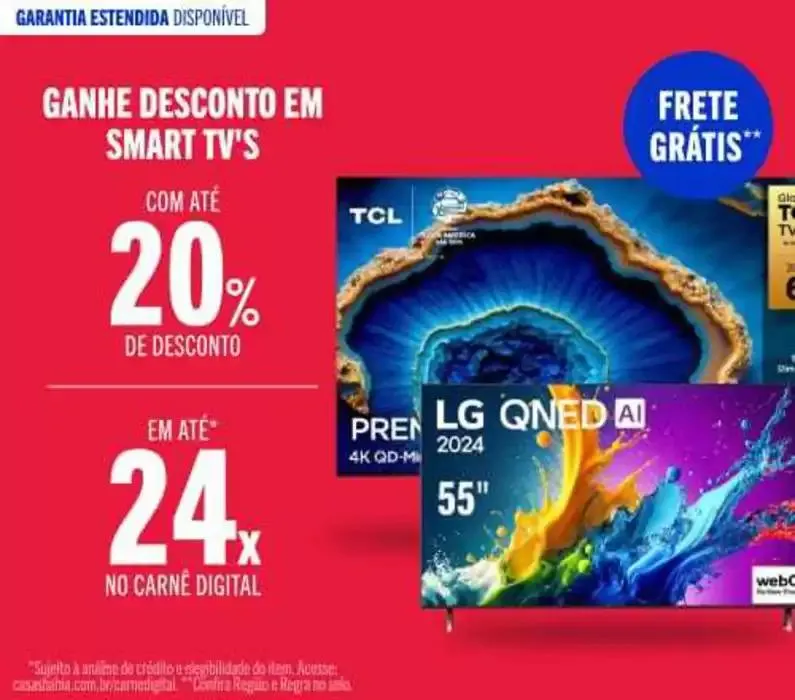 Encarte de Ofertas Casas Bahia 10 de outubro até 24 de outubro 2024 - Pagina 14