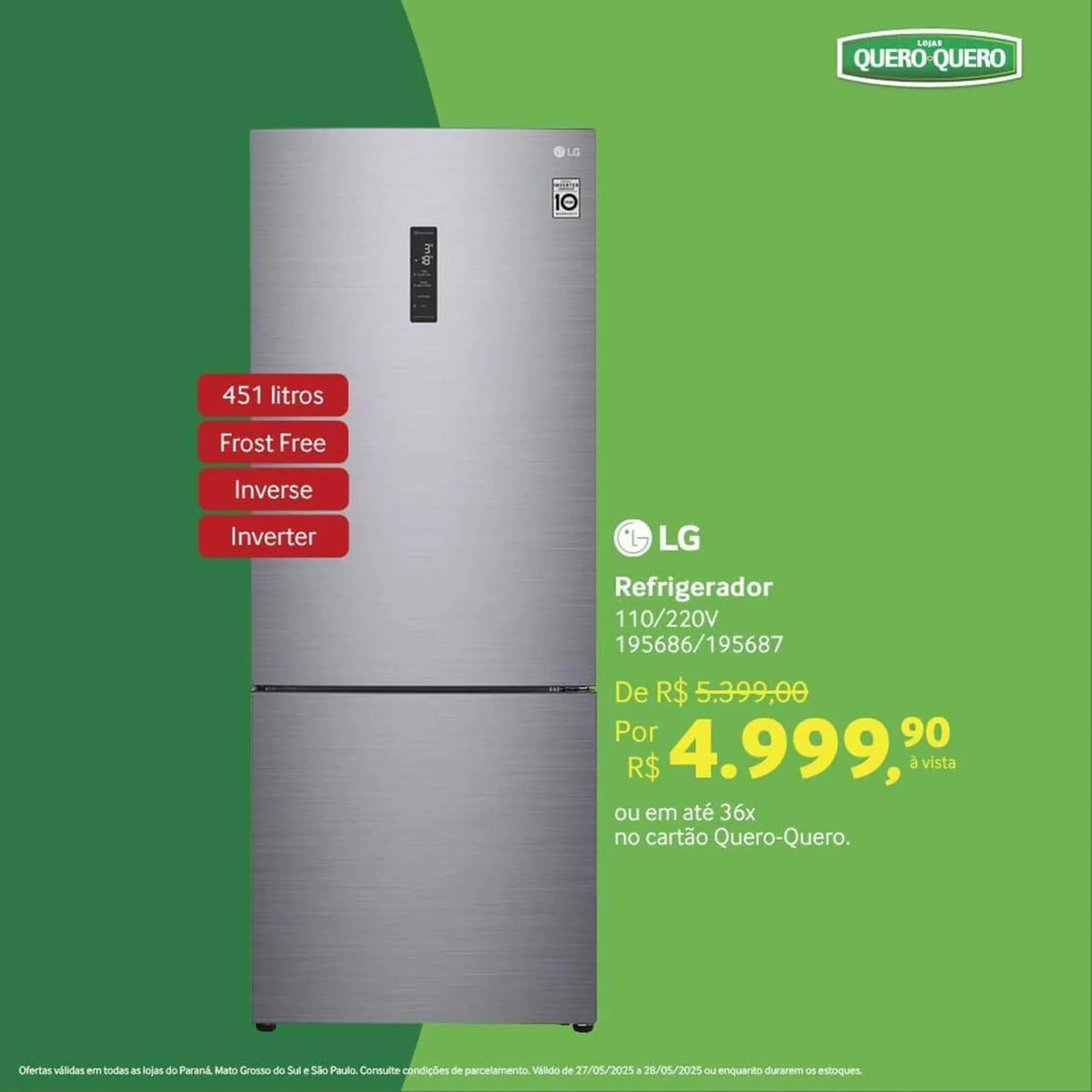 Encarte de Catálogo Quero Quero 27 de maio até 28 de maio 2025 - Pagina 1