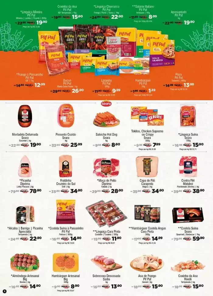 Encarte de Encarte Big Mais Supermercados 31 de outubro até 26 de novembro 2024 - Pagina 8