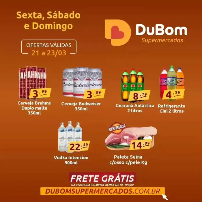 Encarte de Encarte Dubom Supermercados 24 de março até 30 de março 2025 - Pagina 6