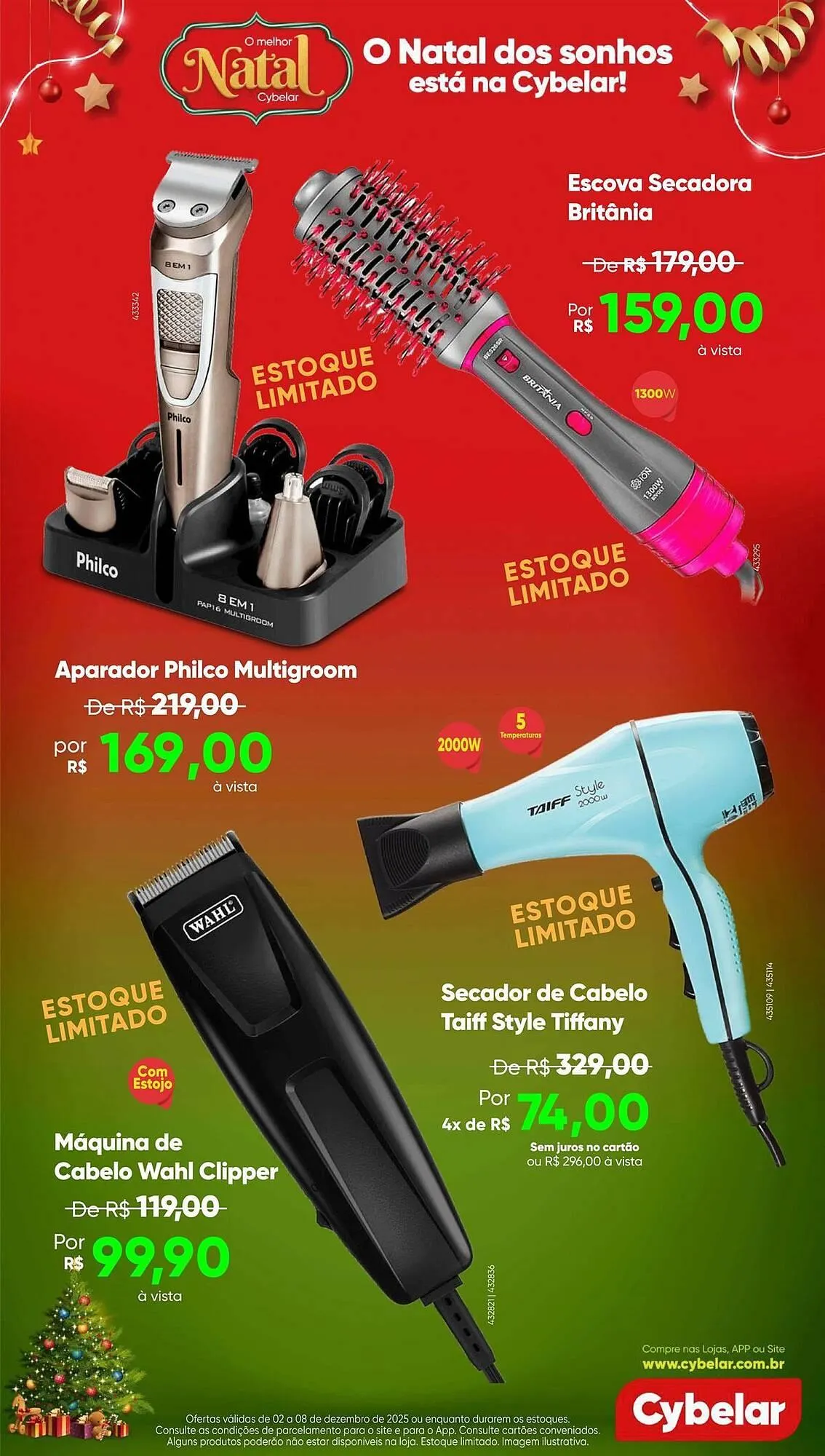 Encarte de Catálogo Cybelar 3 de dezembro até 8 de dezembro 2025 - Pagina 9