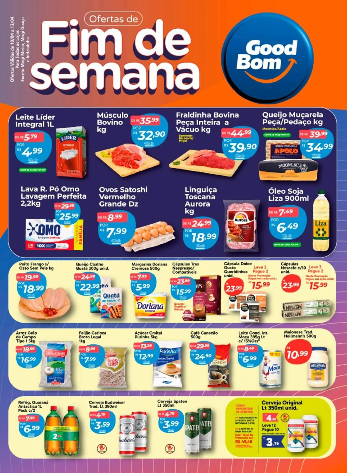 Encarte de Folheto GoodBom 10 de abril até 13 de abril 2026 - Pagina 1