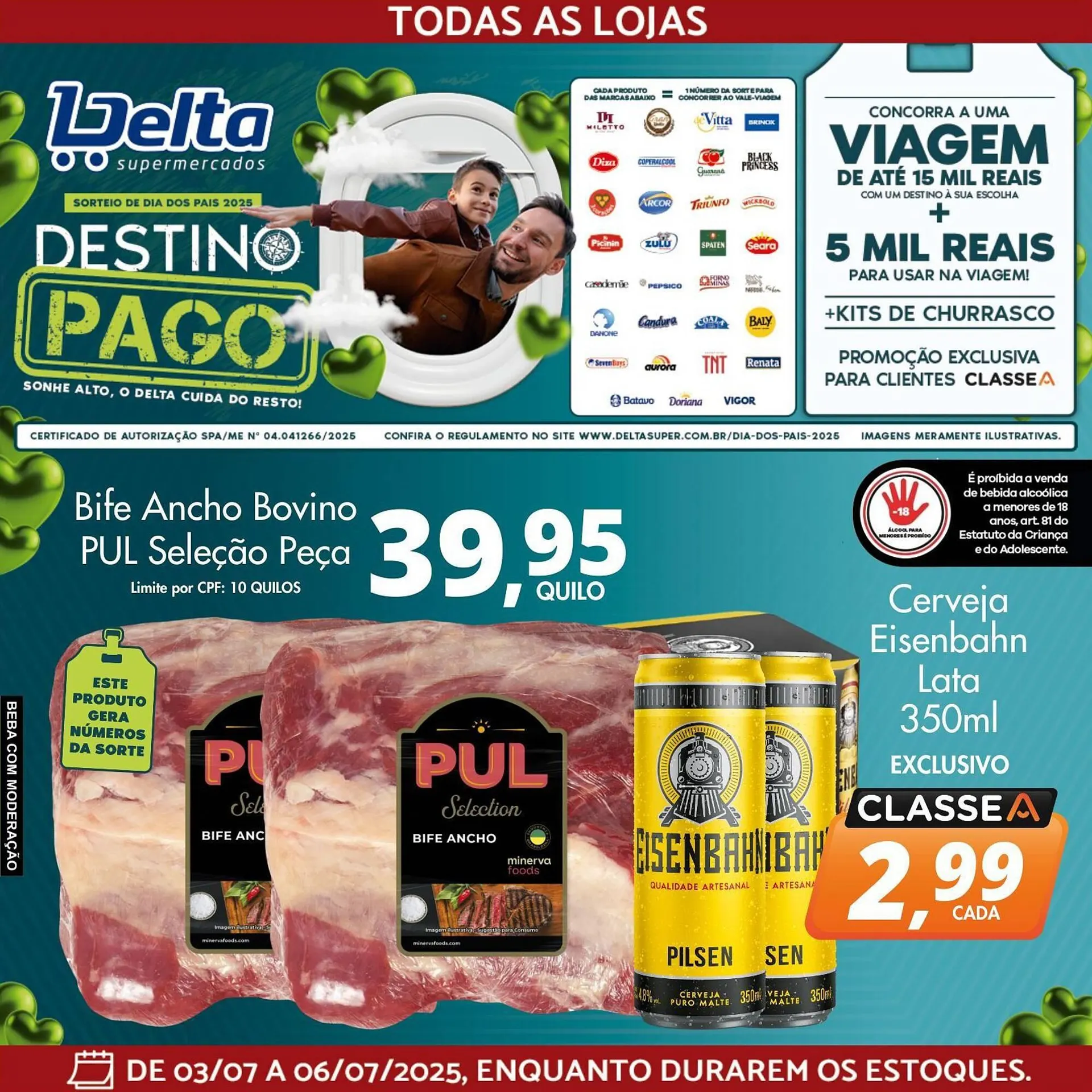Encarte de Catálogo Delta Supermercados 3 de julho até 3 de julho 2025 - Pagina 2