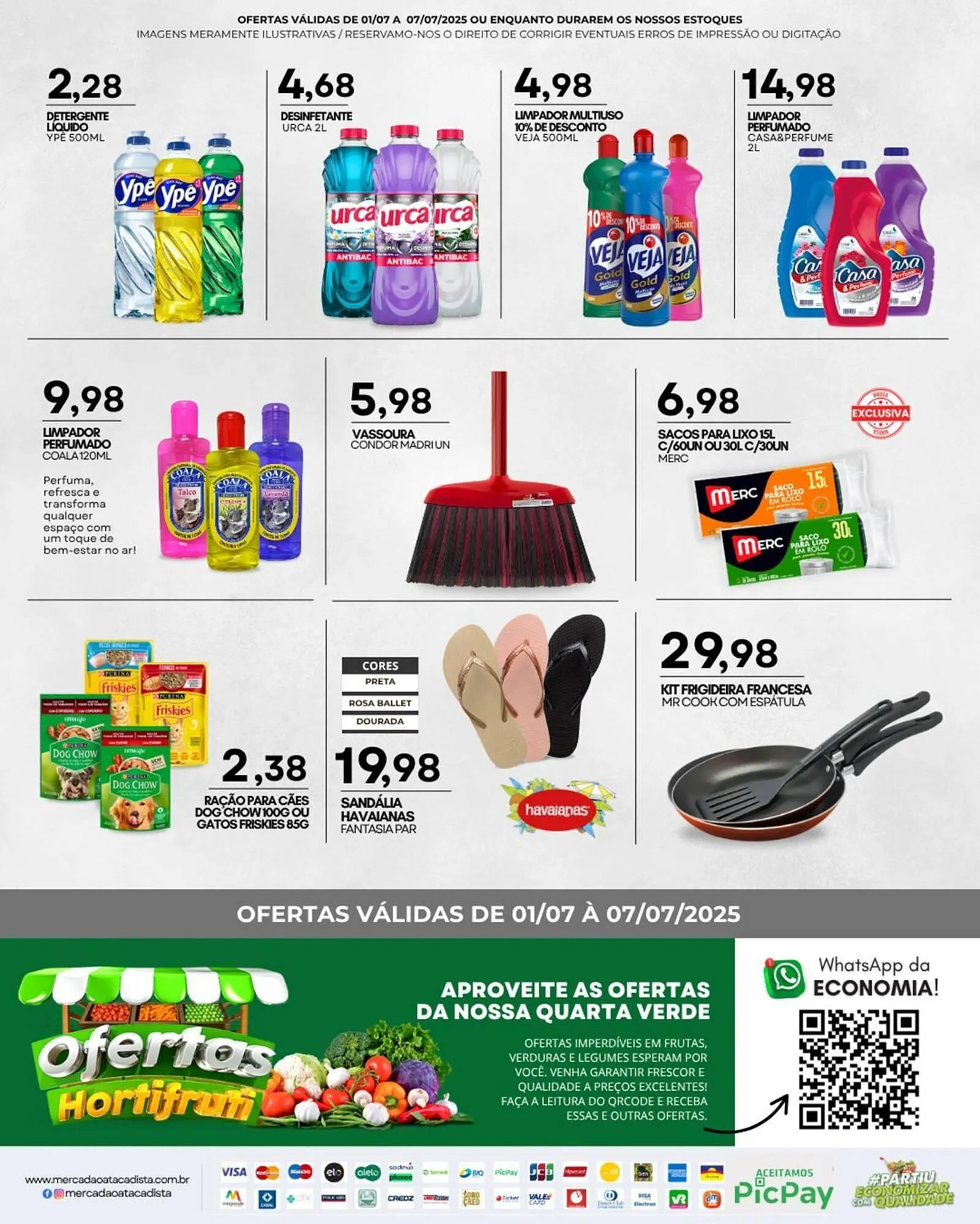 Encarte de Catálogo Mercadão Atacadista 1 de julho até 7 de julho 2025 - Pagina 2