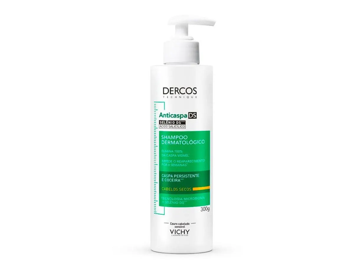Shampoo Anticaspa DS Vichy Dercos Cabelos Secos 300g