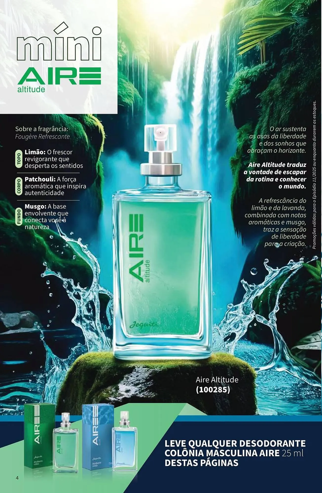 Encarte de Catálogo Jequiti 1 de novembro até 30 de novembro 2025 - Pagina 4