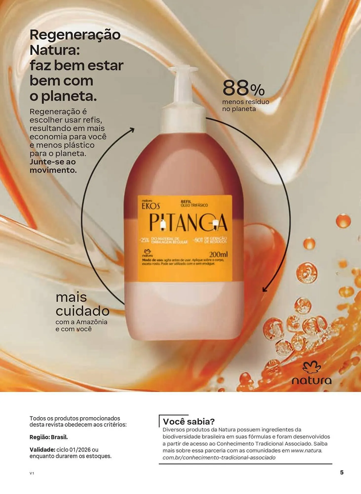Encarte de Catálogo Natura 1 de janeiro até 31 de janeiro 2026 - Pagina 5
