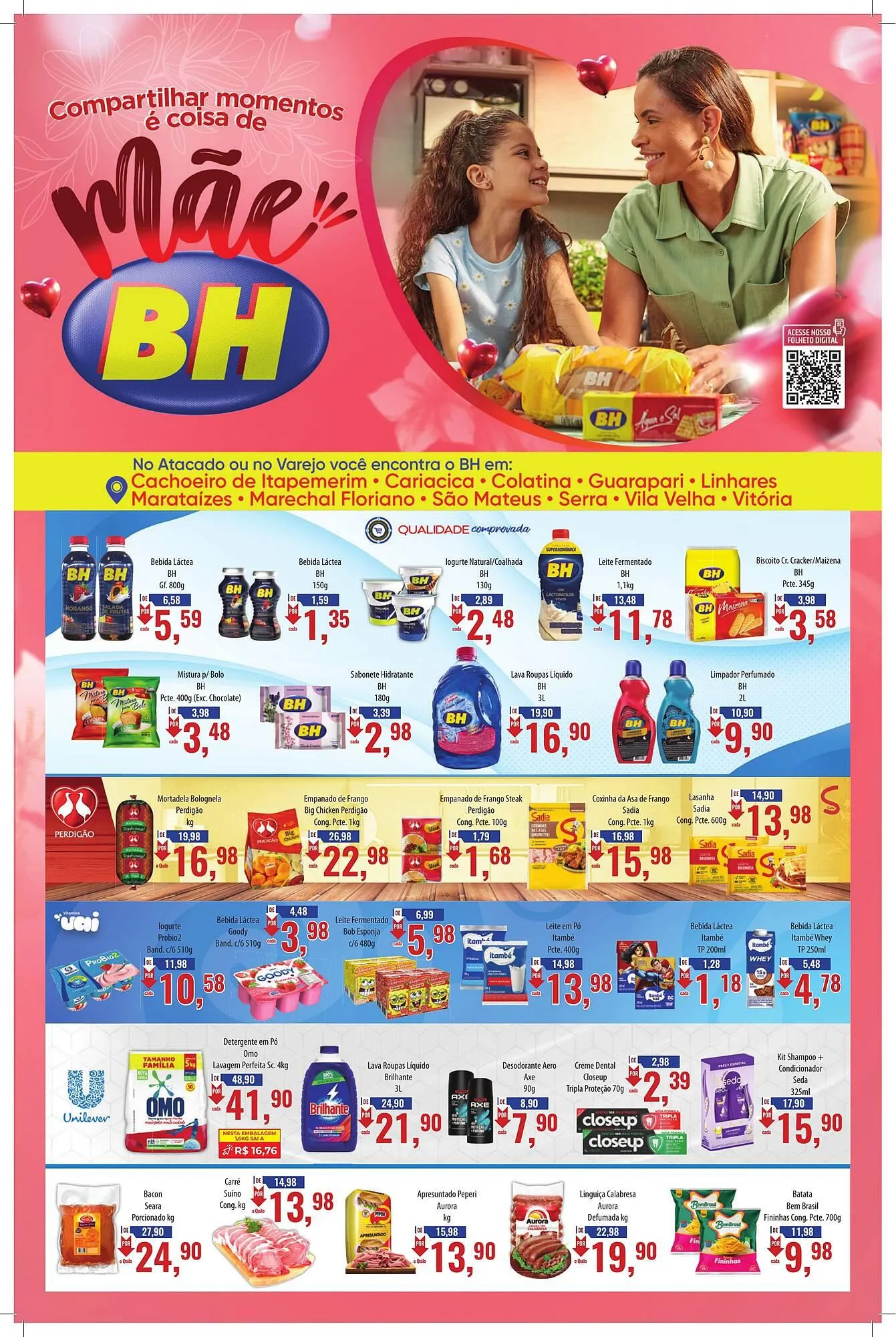 Encarte de Catálogo Supermercados BH 16 de maio até 2 de junho 2024 - Pagina 1
