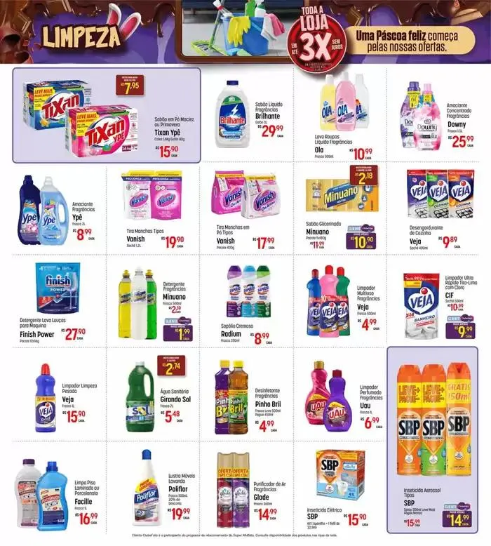 Encarte de Ofertas e promoções atuais 10 de março até 23 de março 2025 - Pagina 18