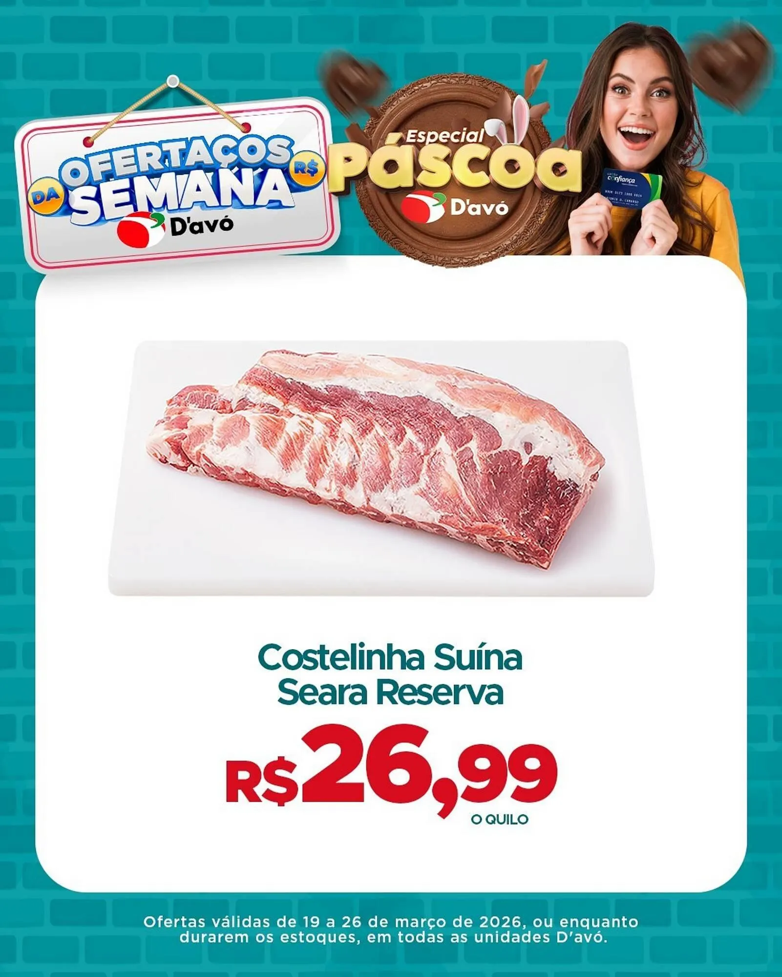 Encarte de Catálogo D'avó Supermercado 23 de março até 23 de março 2026 - Pagina 1