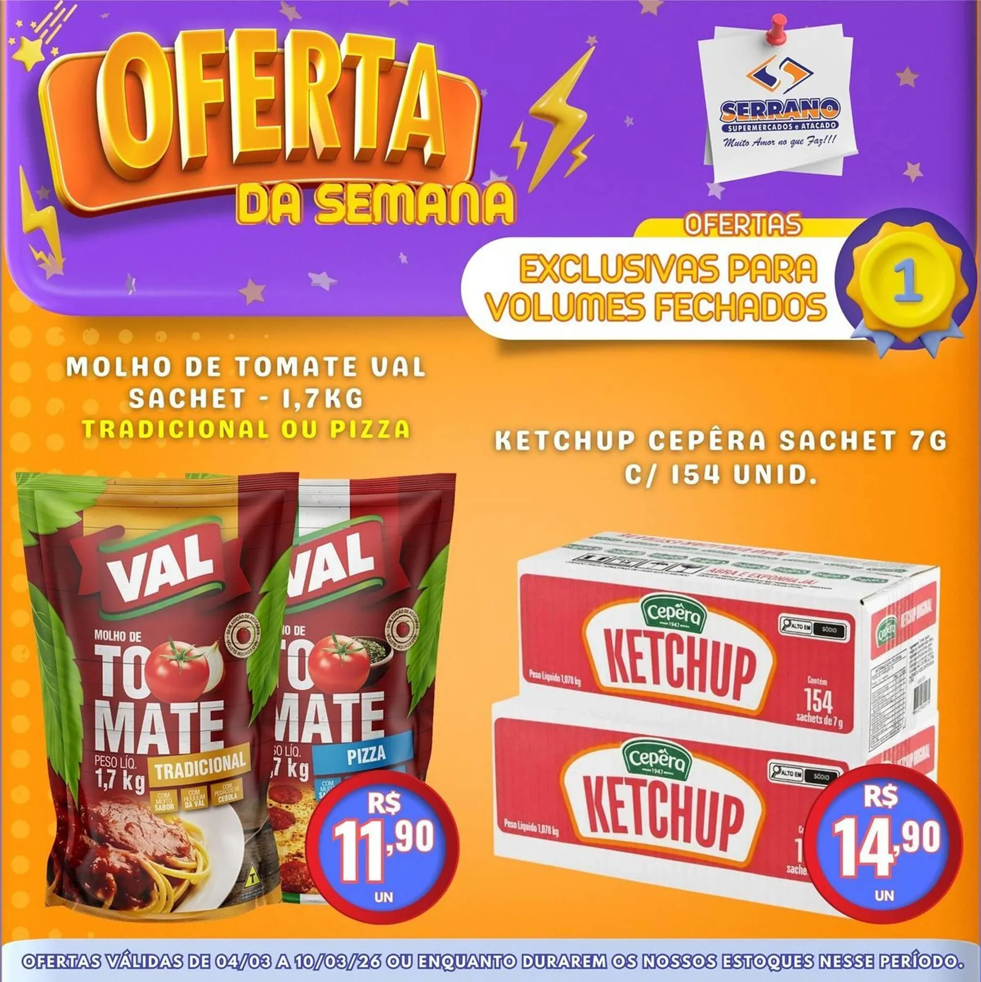Encarte de Catálogo Serrano Supermercado 4 de março até 10 de março 2026 - Pagina 5