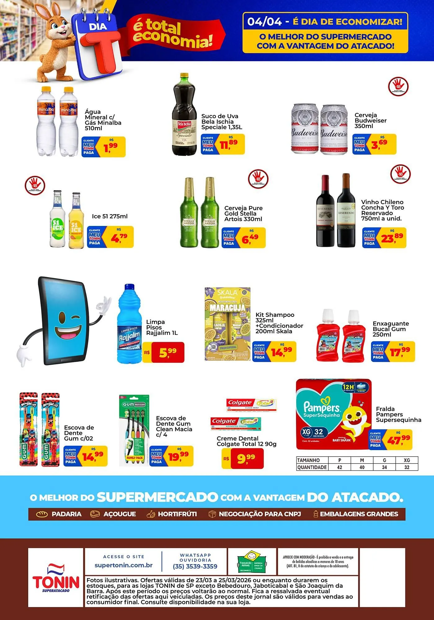 Encarte de Catálogo Tonin Superatacado 23 de março até 25 de março 2026 - Pagina 4