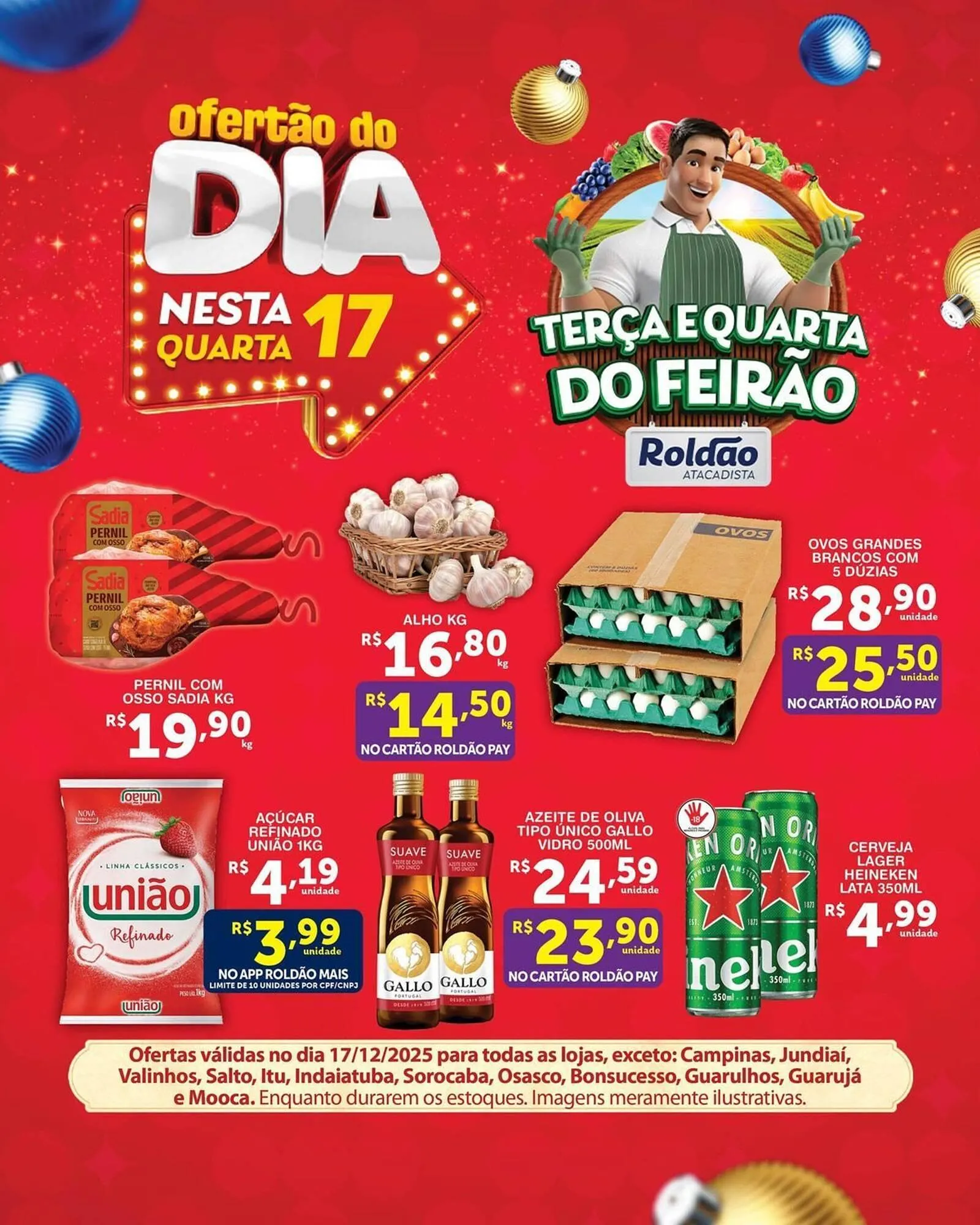 Encarte de Folheto Roldão 17 de dezembro até 23 de dezembro 2025 - Pagina 1