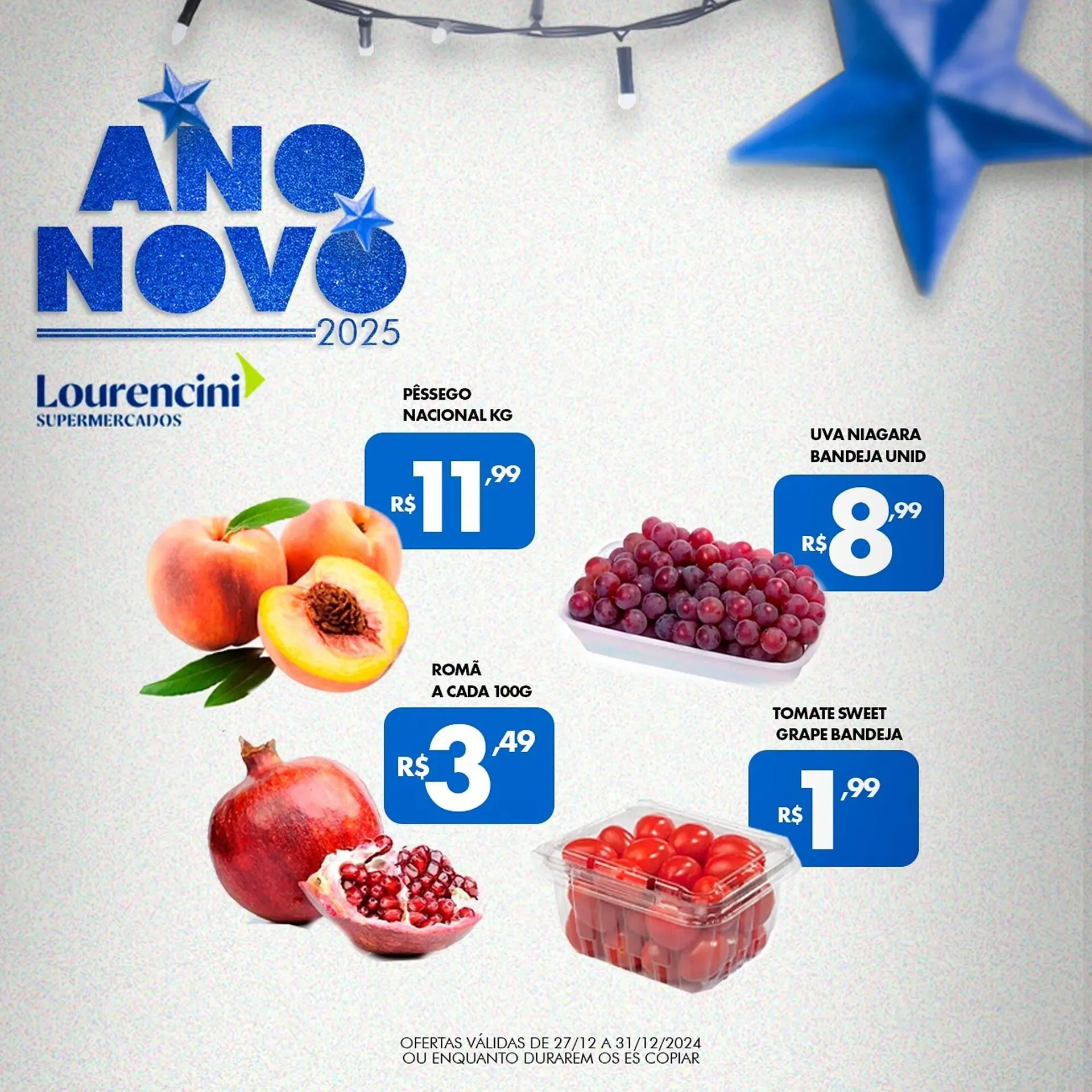 Encarte de Catálogo Lourencini Supermercados 27 de dezembro até 31 de dezembro 2024 - Pagina 4