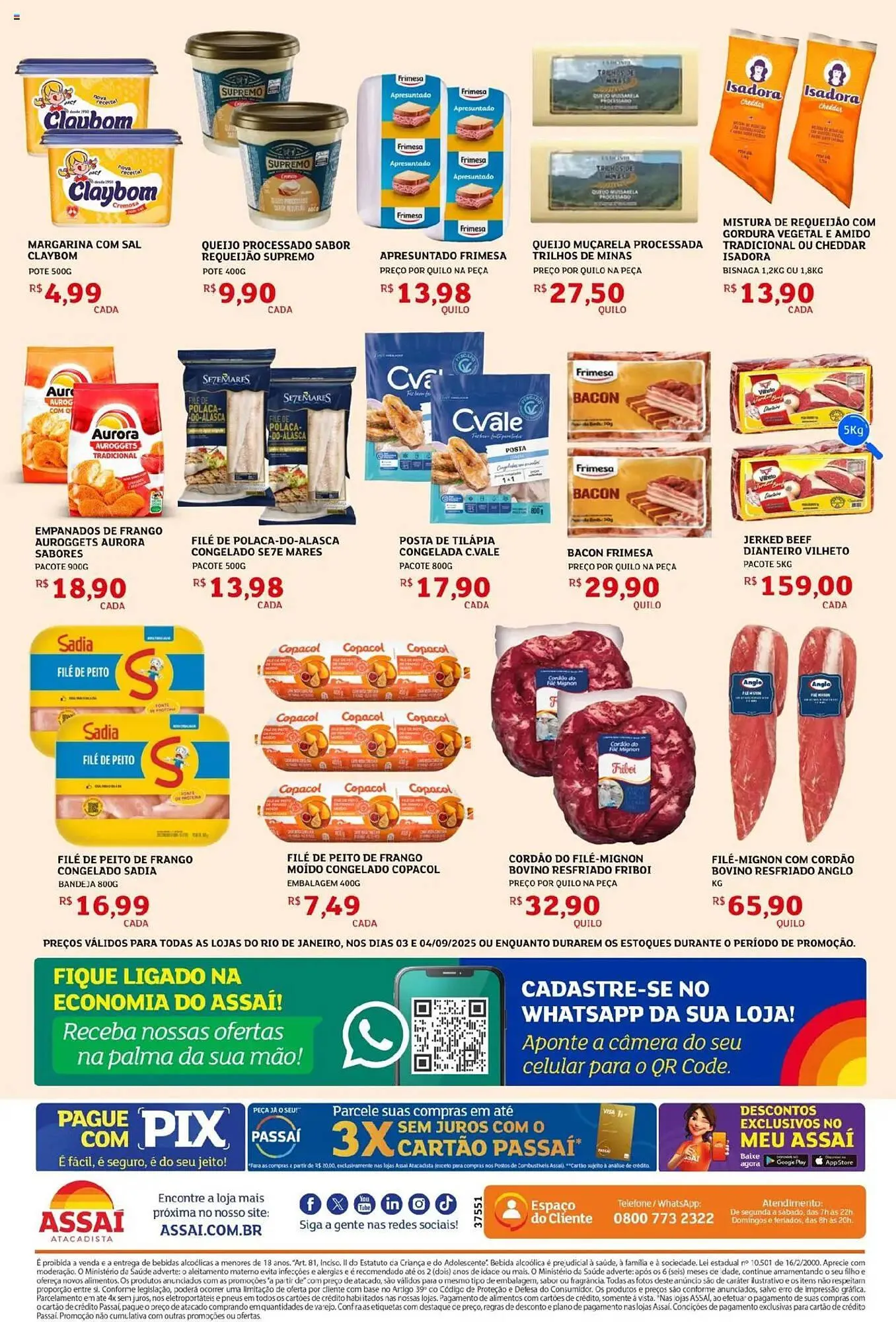 Encarte de Encarte Assaí Atacadista 3 de setembro até 4 de setembro 2025 - Pagina 2