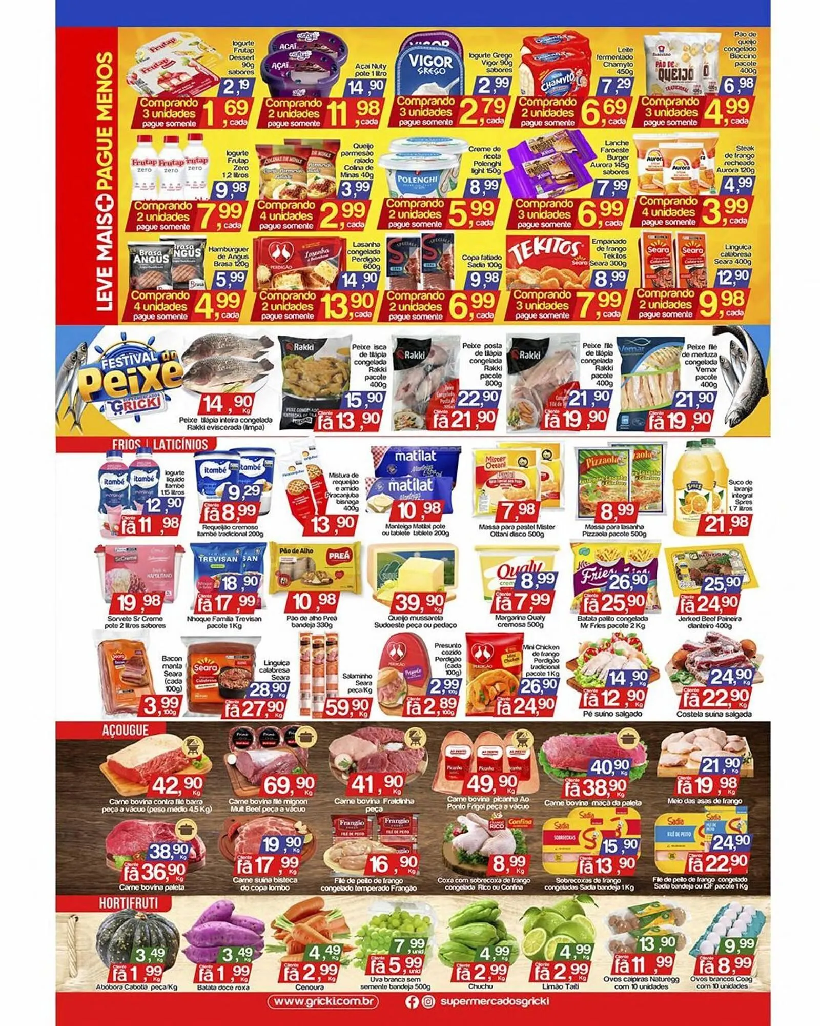 Encarte de Catálogo Supermercados Gricki 24 de julho até 27 de julho 2025 - Pagina 4