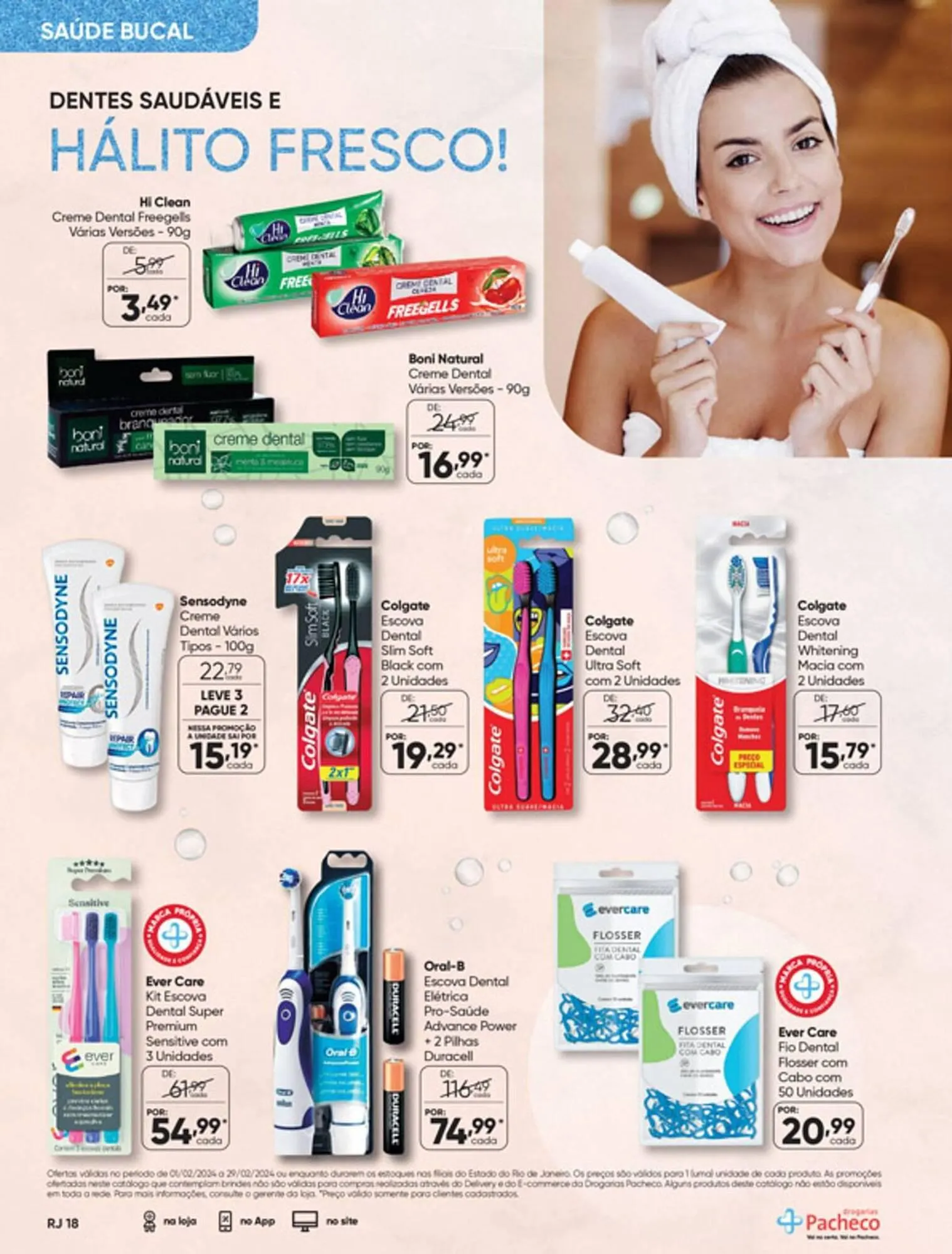 Encarte de Catálogo Drogarias Pacheco 1 de fevereiro até 29 de fevereiro 2024 - Pagina 18