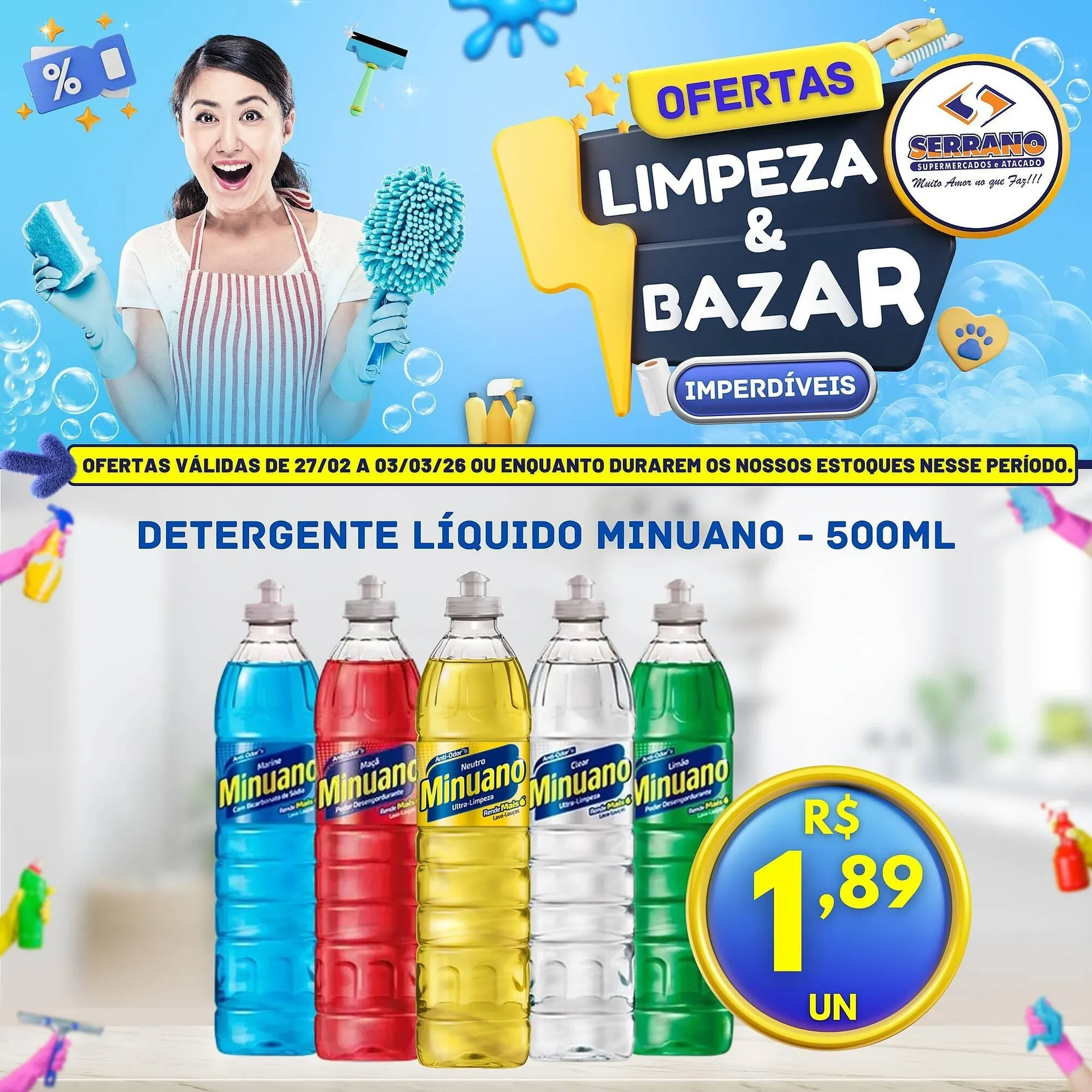 Encarte de Catálogo Serrano Supermercado 3 de março até 3 de março 2026 - Pagina 5