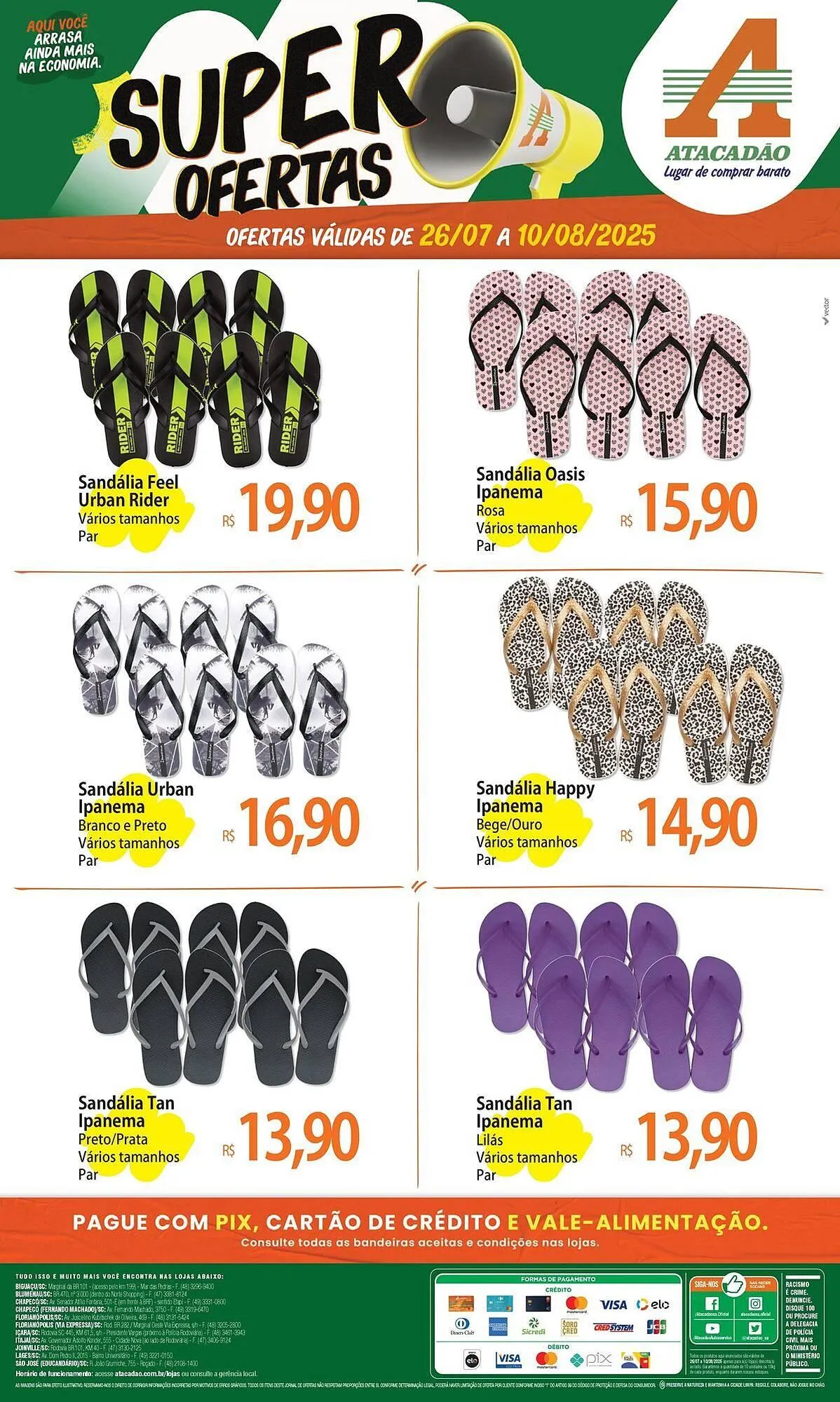 Encarte de Catálogo Atacadão 5 de agosto até 10 de agosto 2025 - Pagina 1