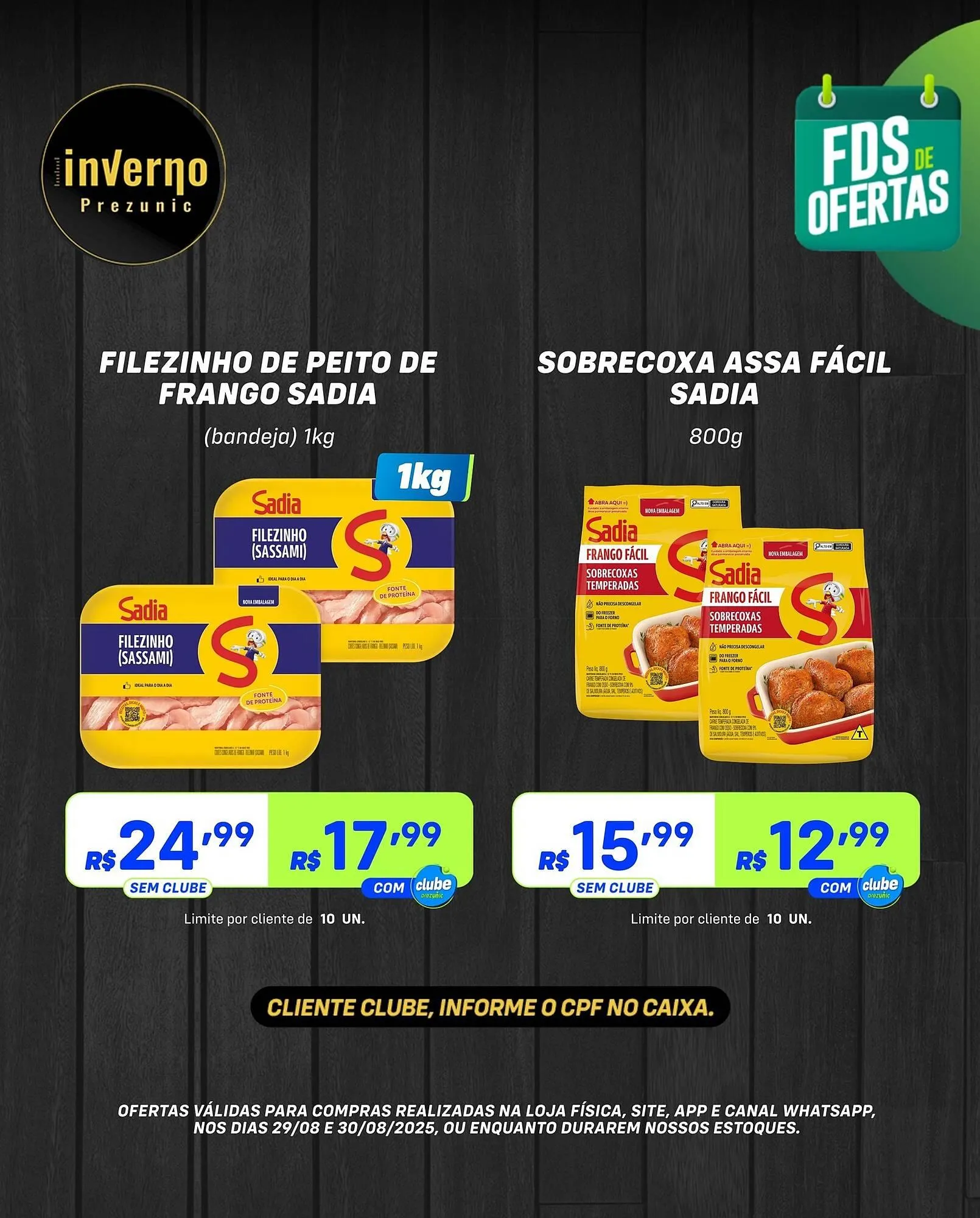 Encarte de Catálogo Prezunic 29 de agosto até 30 de agosto 2025 - Pagina 3