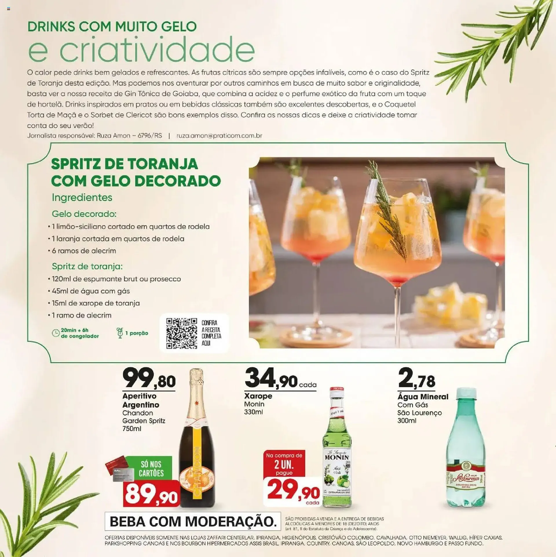 Encarte de Encarte Zaffari 9 de janeiro até 22 de janeiro 2026 - Pagina 2