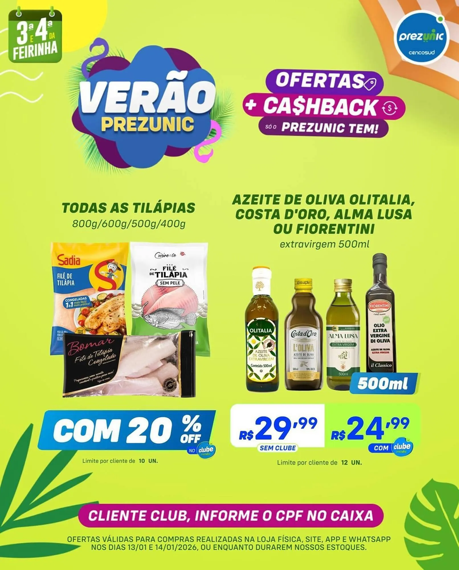 Encarte de Encarte Prezunic 13 de janeiro até 14 de janeiro 2026 - Pagina 3