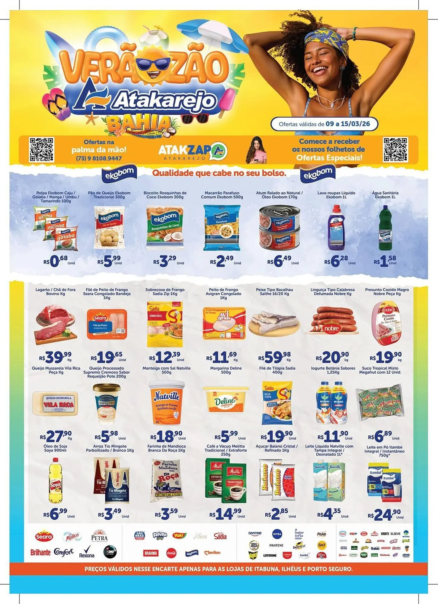 Encarte de Encarte Atakarejo 9 de março até 15 de março 2026 - Pagina 1