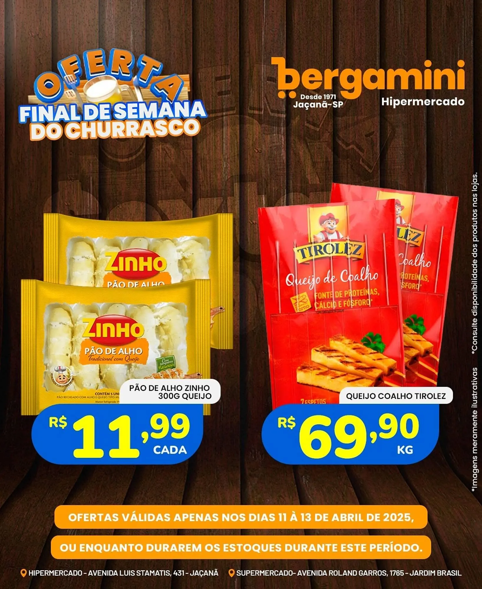 Encarte de Catálogo Supermercado Bergamini 11 de abril até 13 de abril 2025 - Pagina 4