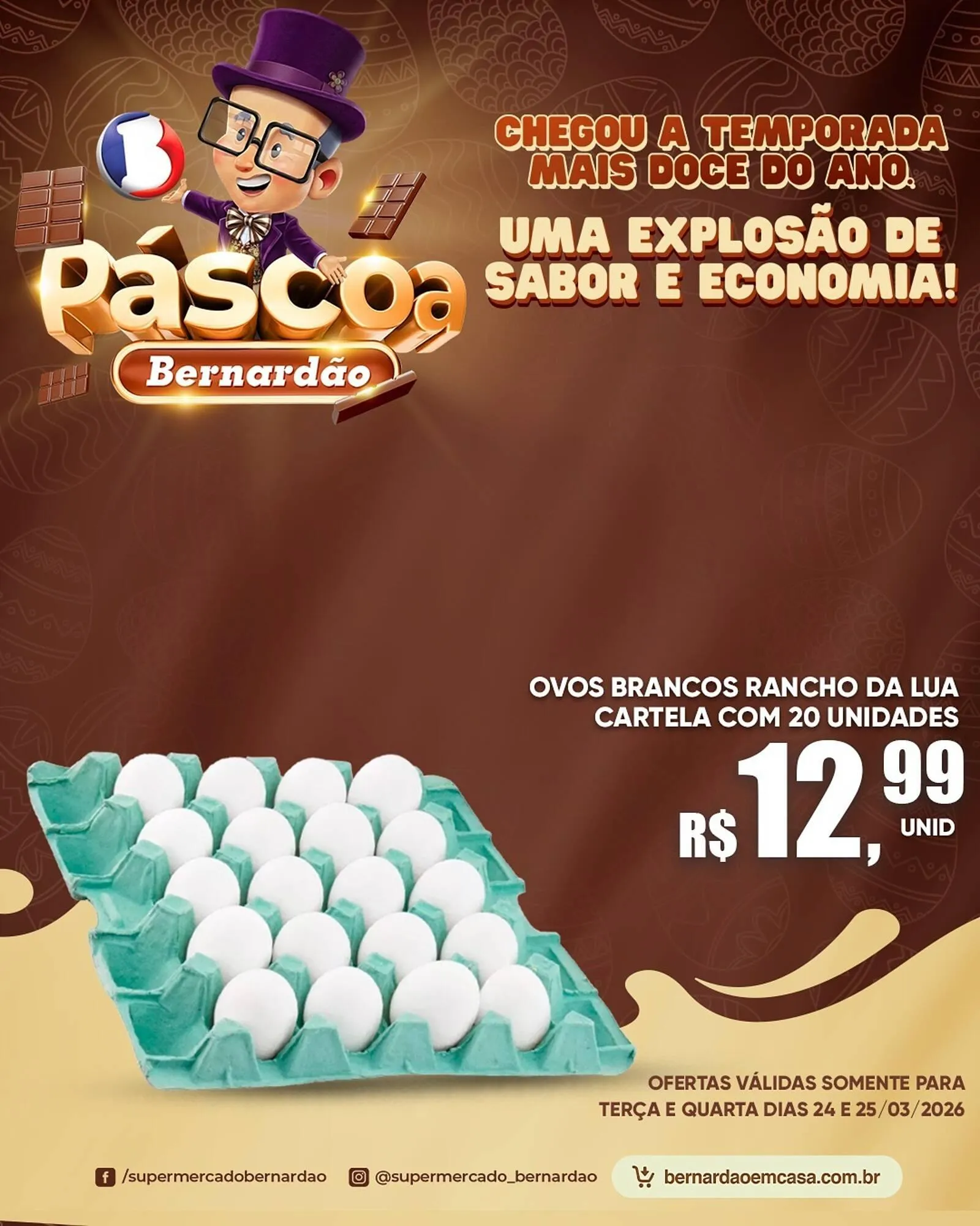 Encarte de Catálogo Supermercado Bernardão 24 de março até 25 de março 2026 - Pagina 4