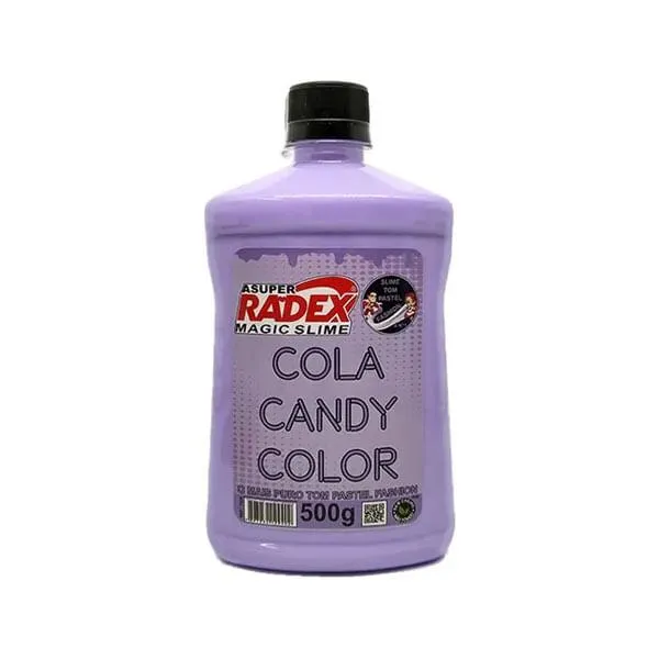 Cola Candy Color Pastel 500g Roxo - Radex
