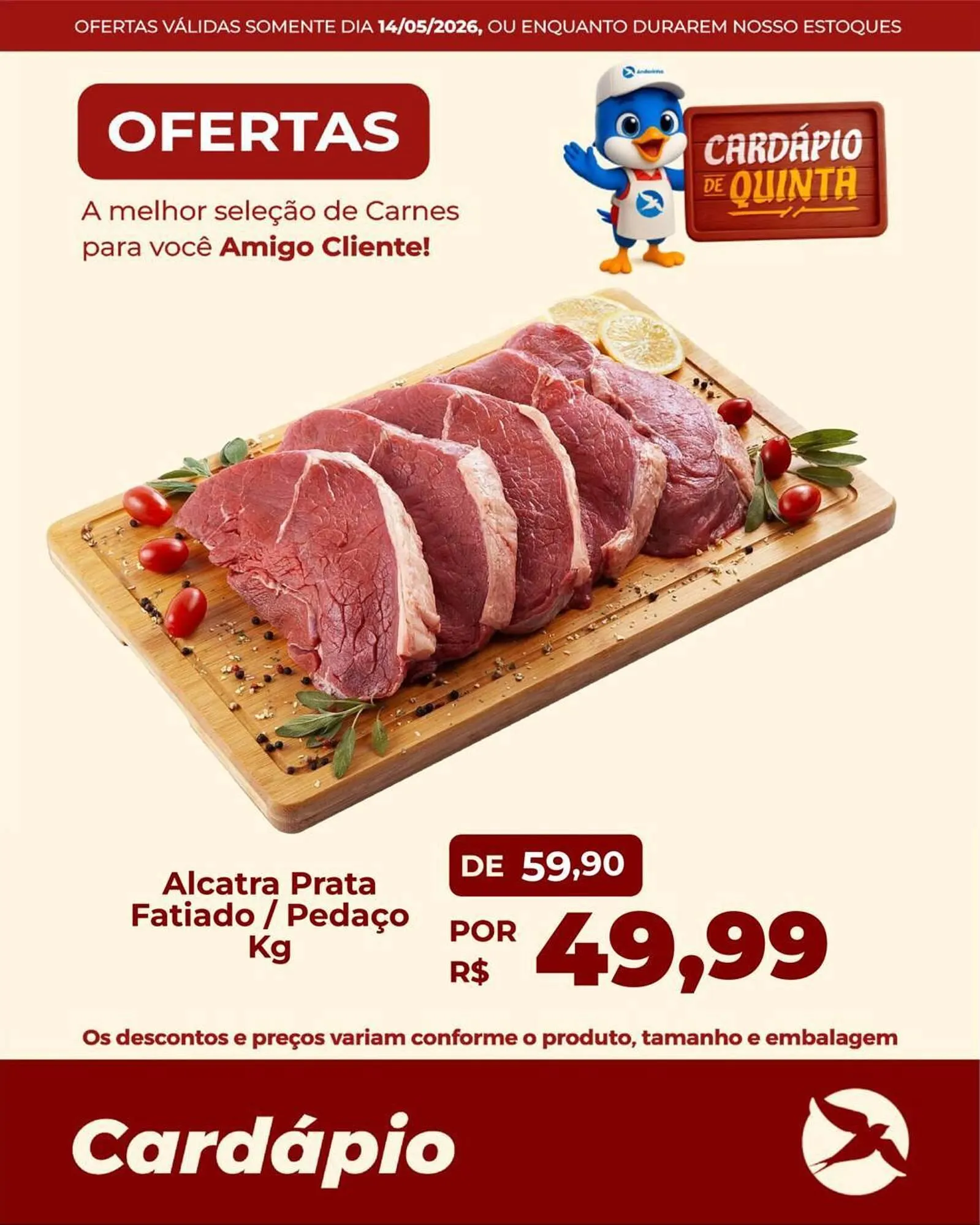 Encarte de Folheto Andorinha Hipermercado 14 de maio até 14 de maio 2026 - Pagina 4