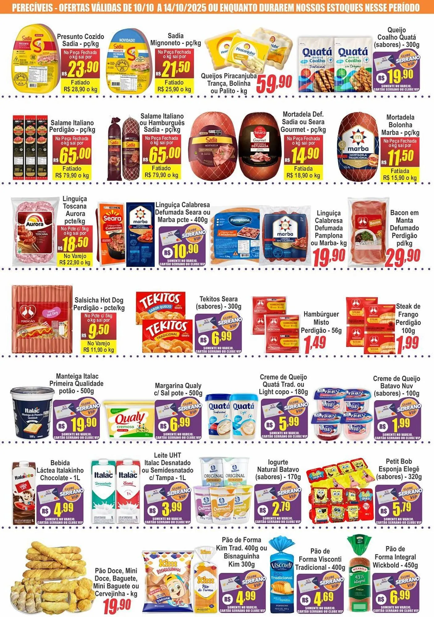 Encarte de Catálogo Serrano Supermercado 7 de outubro até 14 de outubro 2025 - Pagina 4