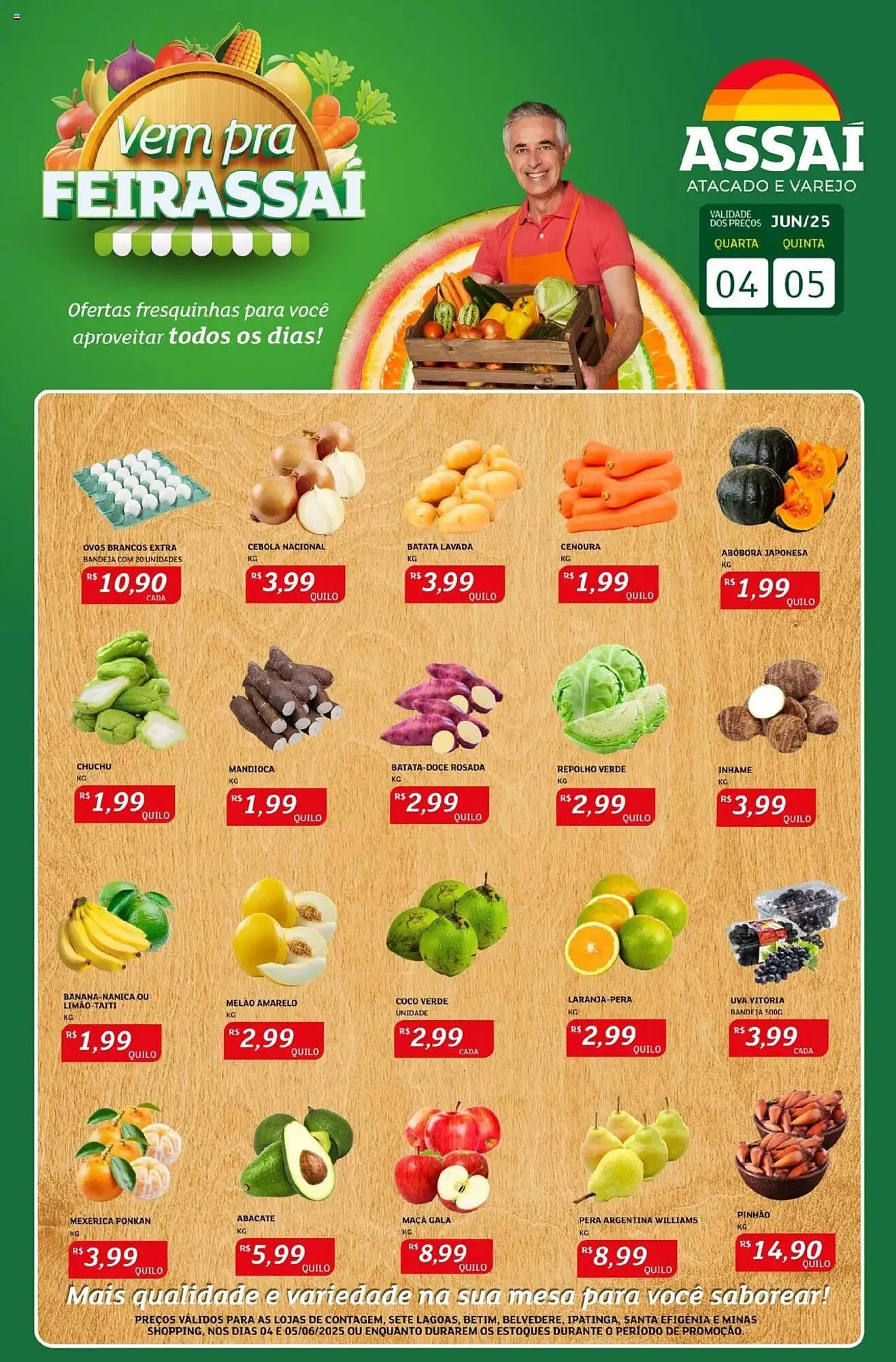 Encarte de Catálogo Assaí Atacadista 4 de junho até 5 de junho 2025 - Pagina 1