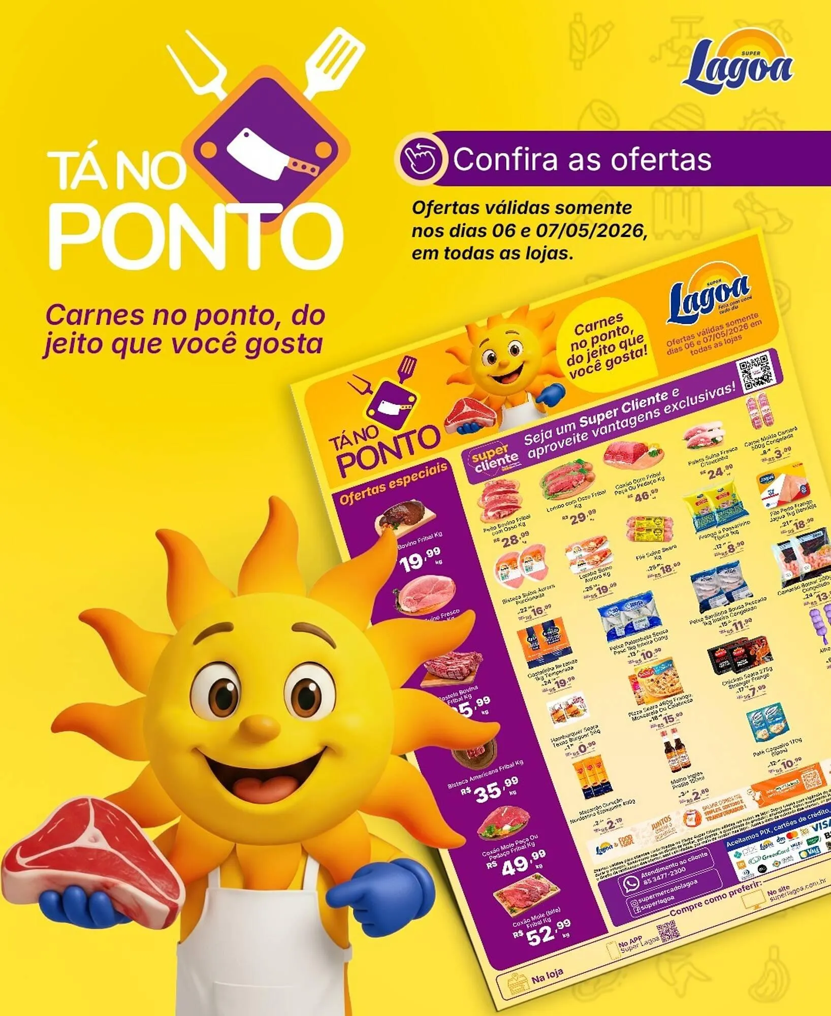 Encarte de Encarte Super Lagoa 5 de maio até 7 de maio 2026 - Pagina 1