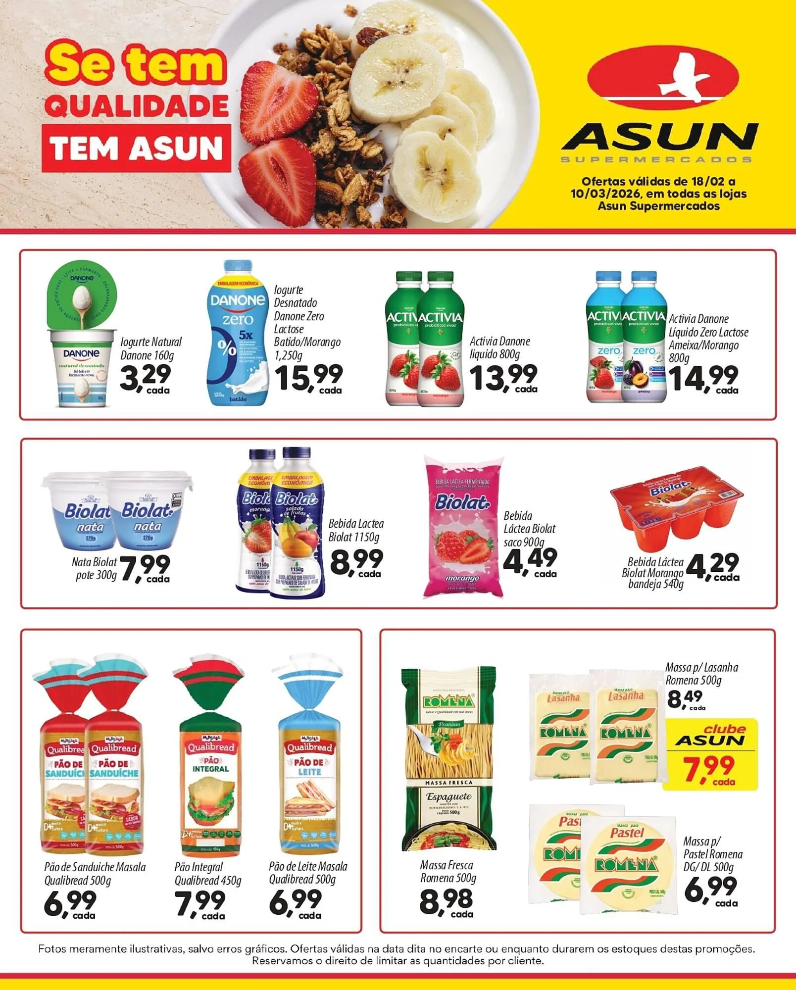 Encarte de Encarte Asun 18 de fevereiro até 10 de março 2026 - Pagina 1