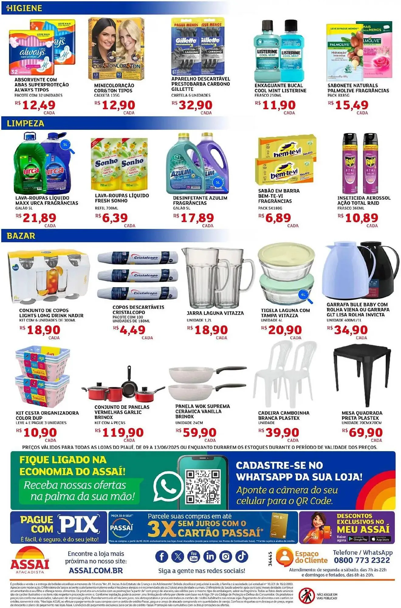Encarte de Catálogo Assaí Atacadista 9 de junho até 13 de junho 2025 - Pagina 4