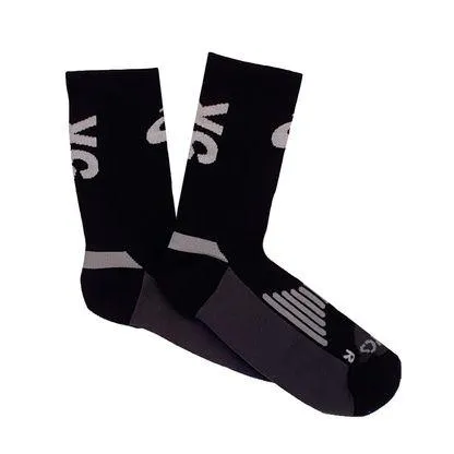 Meia ASICS - Unissex - Preta