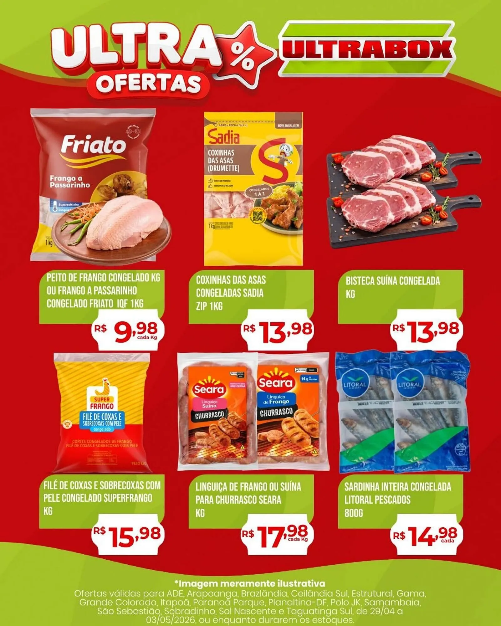 Encarte de Panfleto Ultrabox 29 de abril até 3 de maio 2026 - Pagina 1