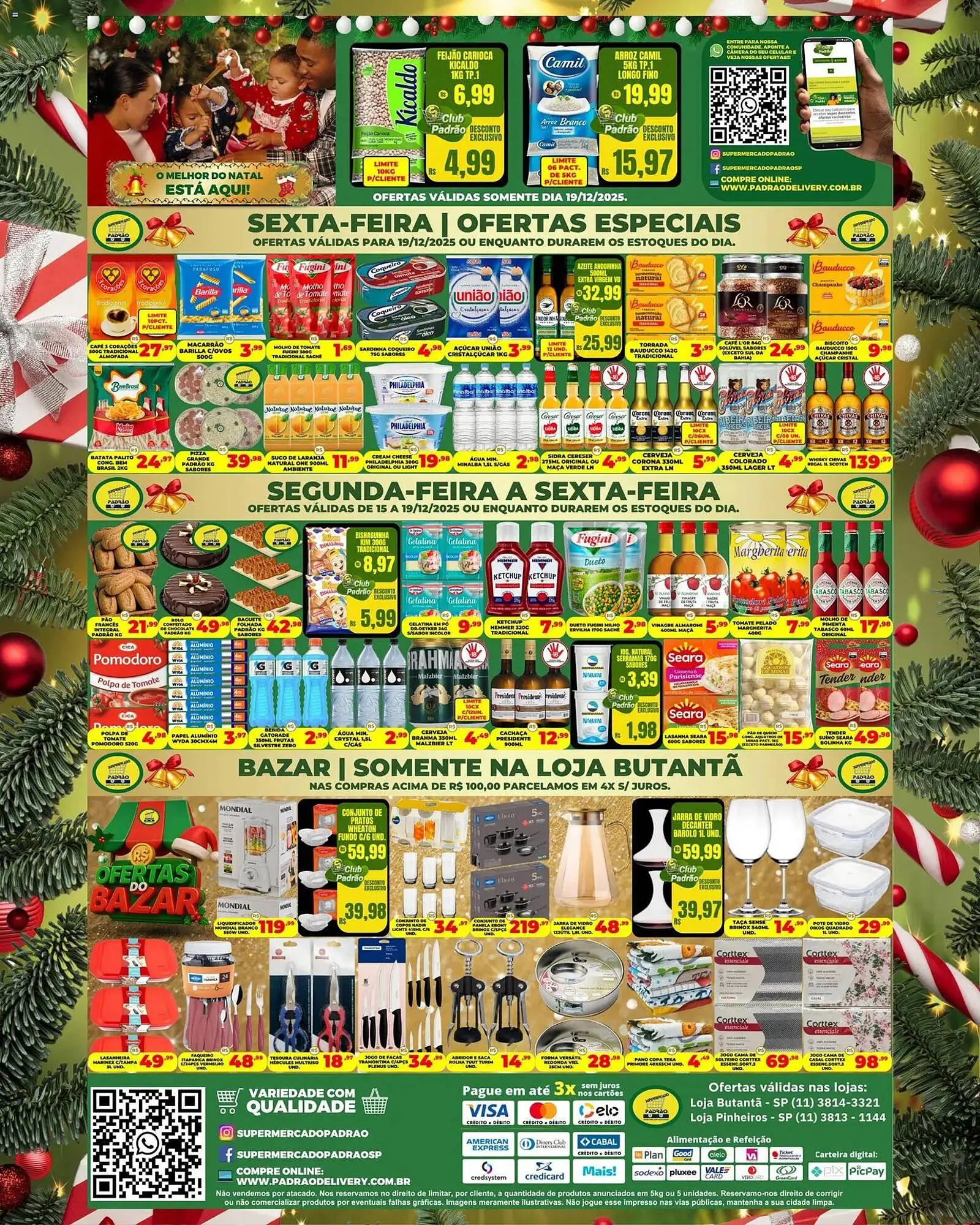 Encarte de Folheto Supermercado Padrão 15 de dezembro até 19 de dezembro 2025 - Pagina 2