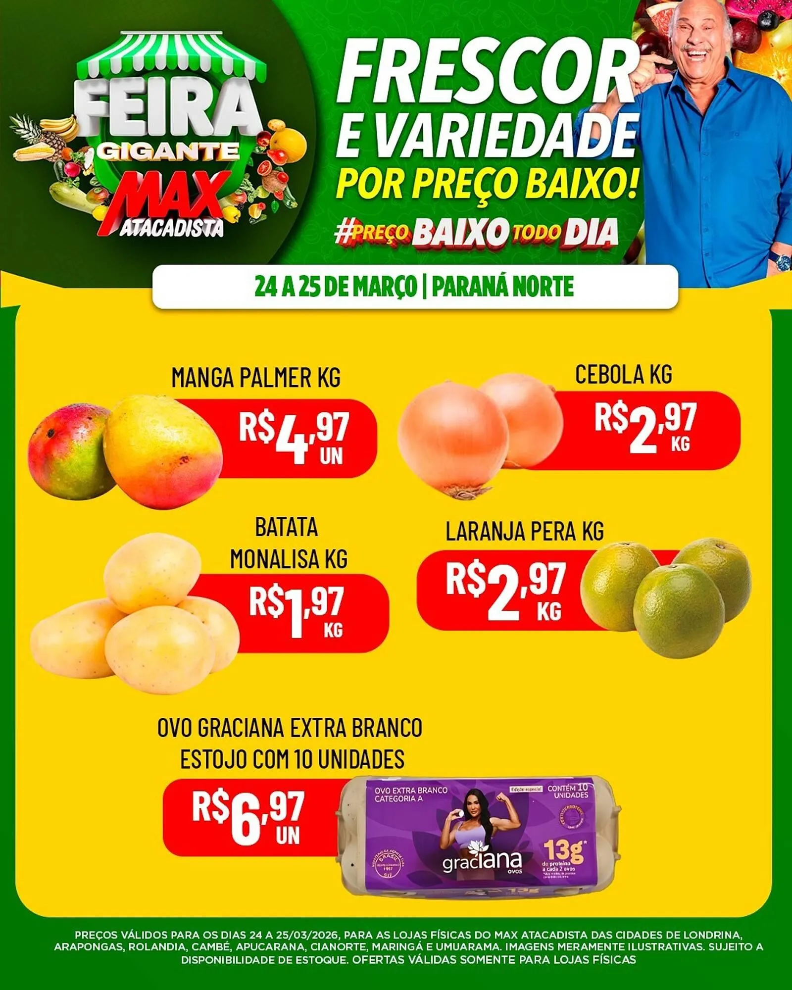 Encarte de Encarte Max Atacadista 24 de março até 25 de março 2026 - Pagina 1