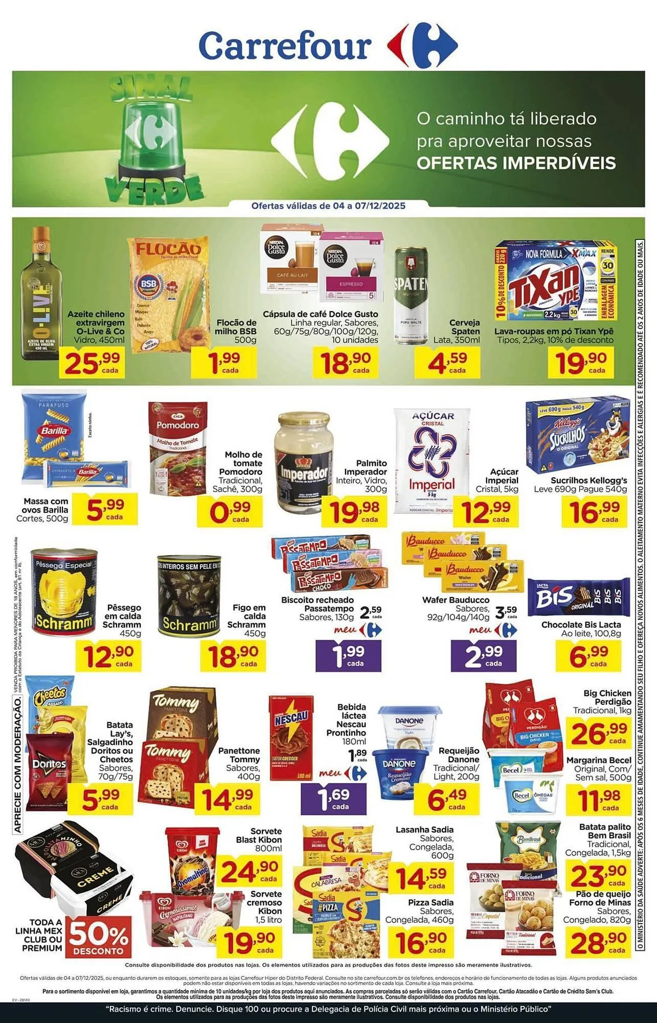 Encarte de Folheto Carrefour 4 de dezembro até 7 de dezembro 2025 - Pagina 1