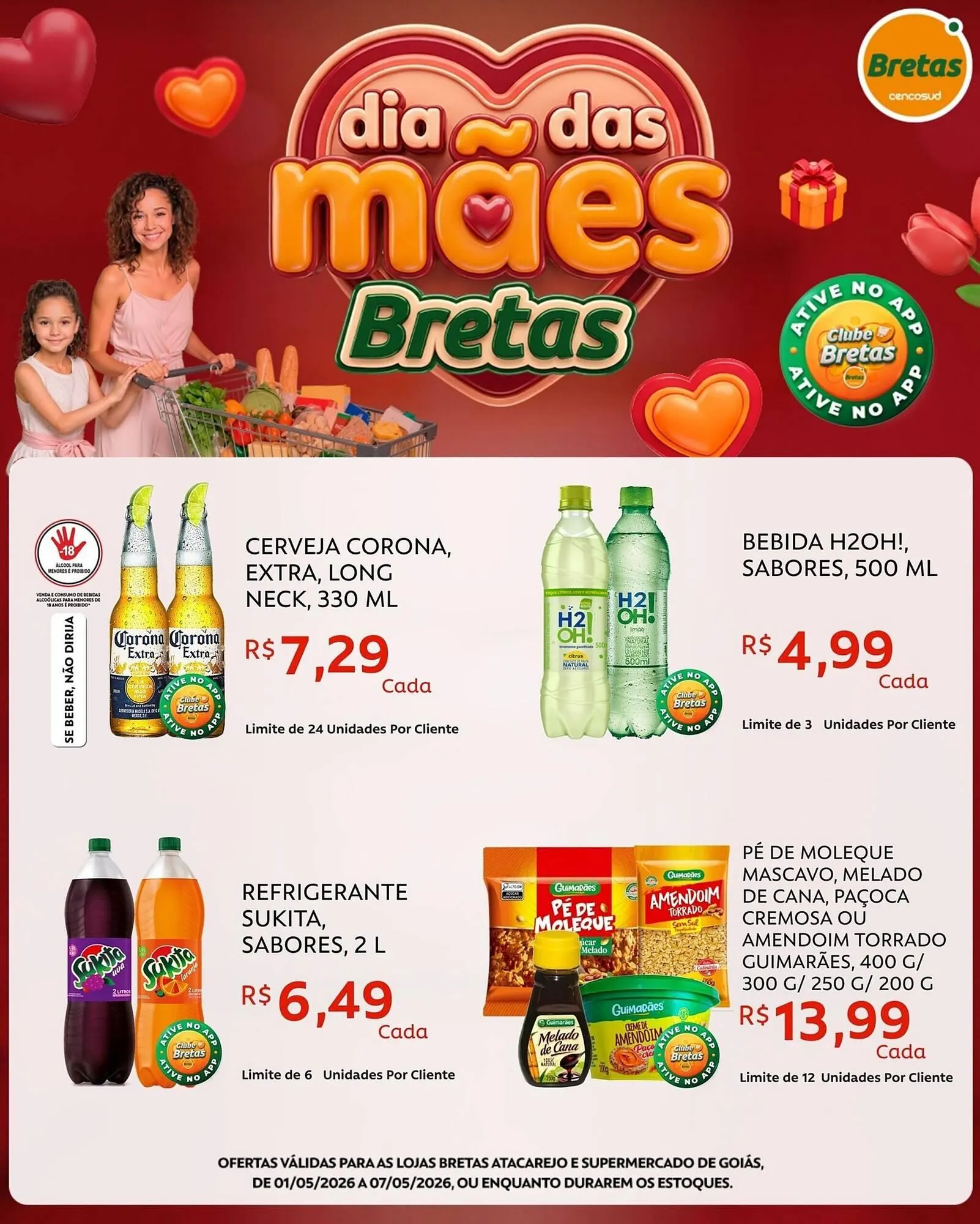 Encarte de Catálogo Supermercados Bretas 1 de maio até 7 de maio 2026 - Pagina 5