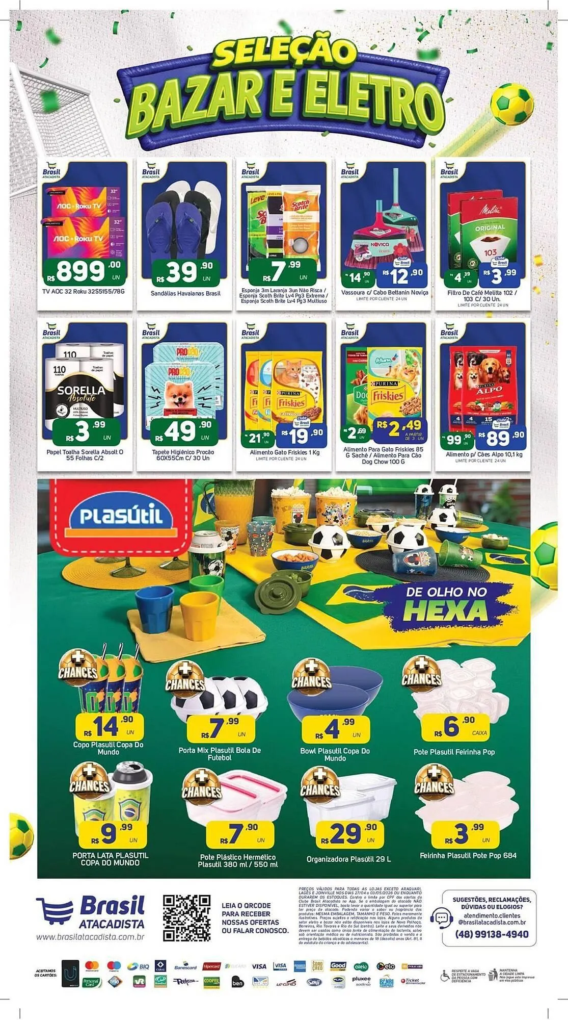 Encarte de Catálogo Brasil Atacadista 27 de abril até 3 de maio 2026 - Pagina 8
