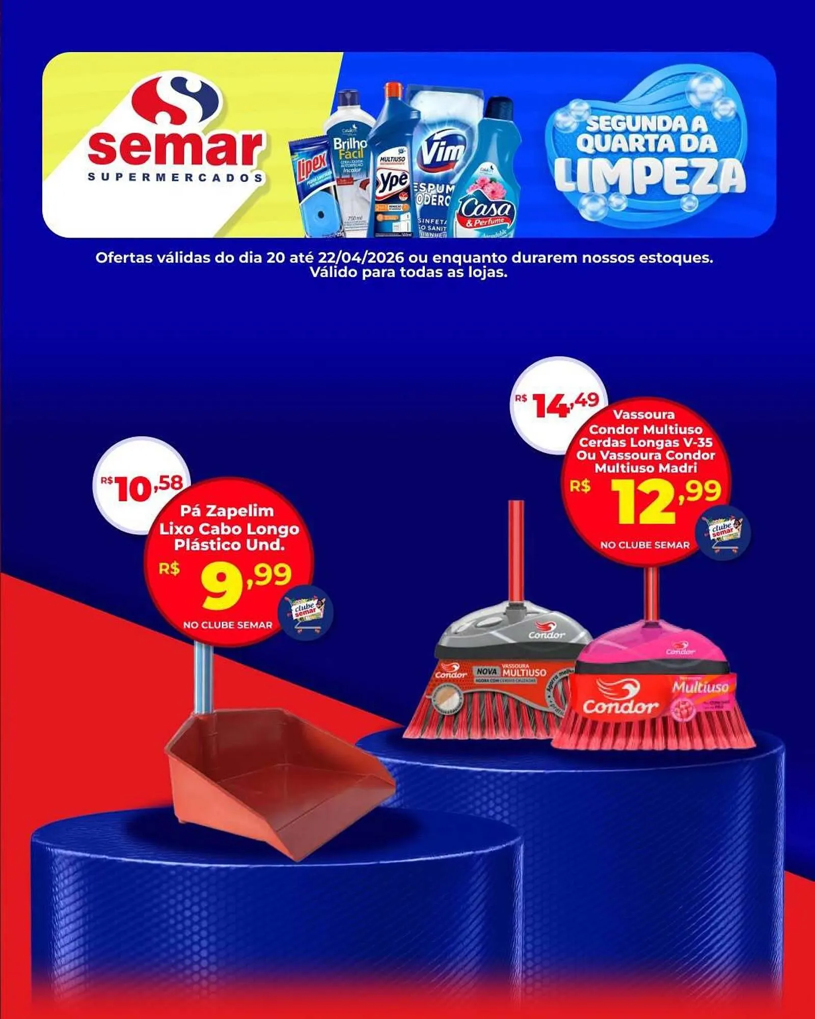 Encarte de Folheto Semar Supermercado 20 de abril até 22 de abril 2026 - Pagina 2