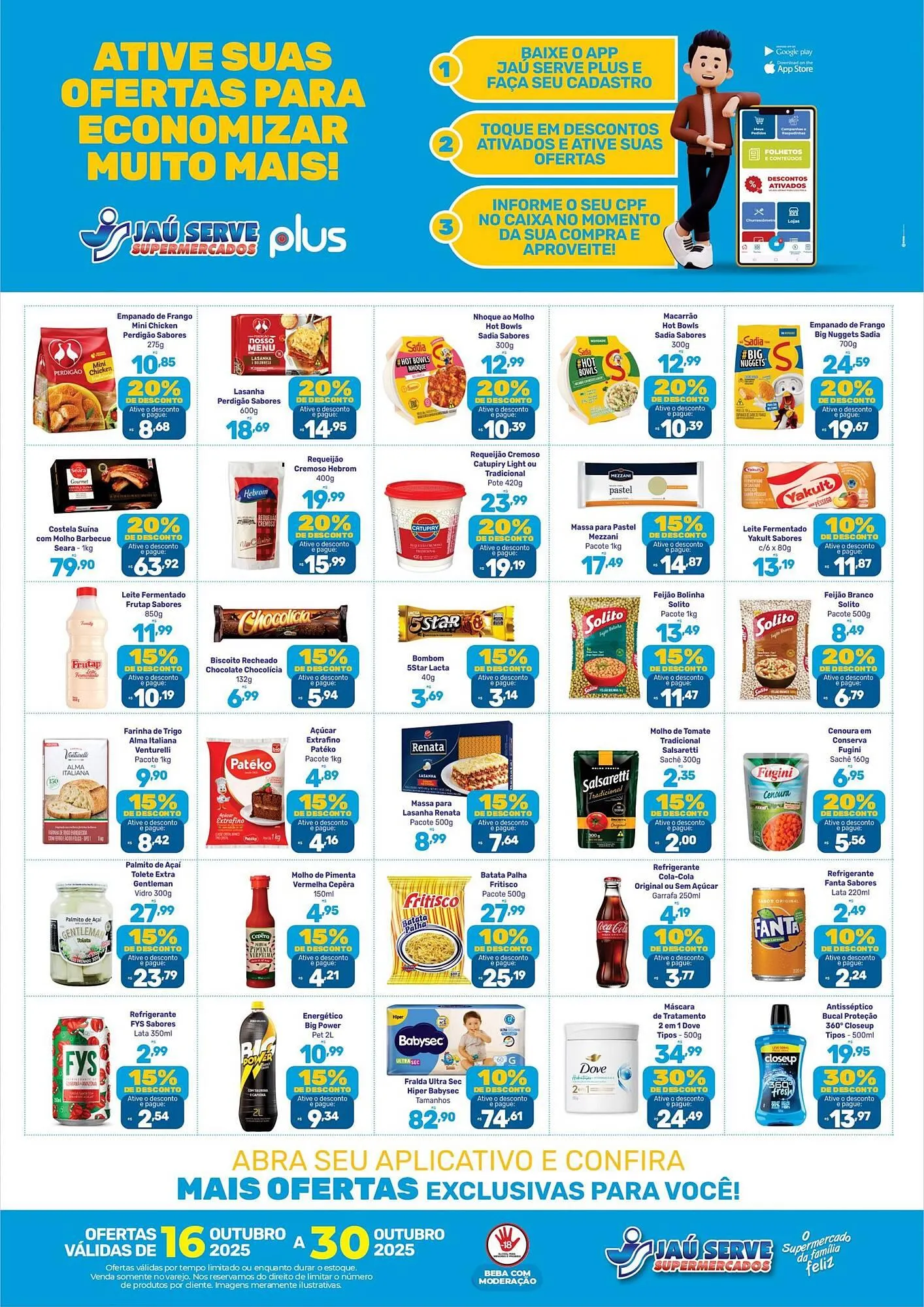 Catálogo Supermercados Jau Serve - 1