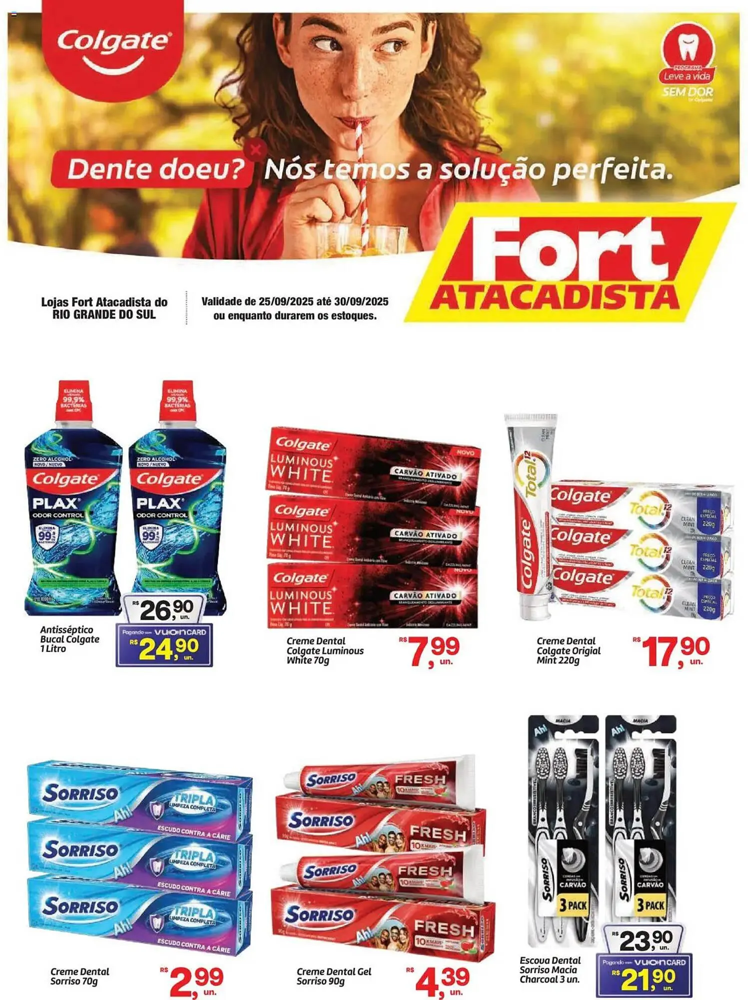 Encarte de Tabloide Fort Atacadista 25 de setembro até 30 de setembro 2025 - Pagina 1